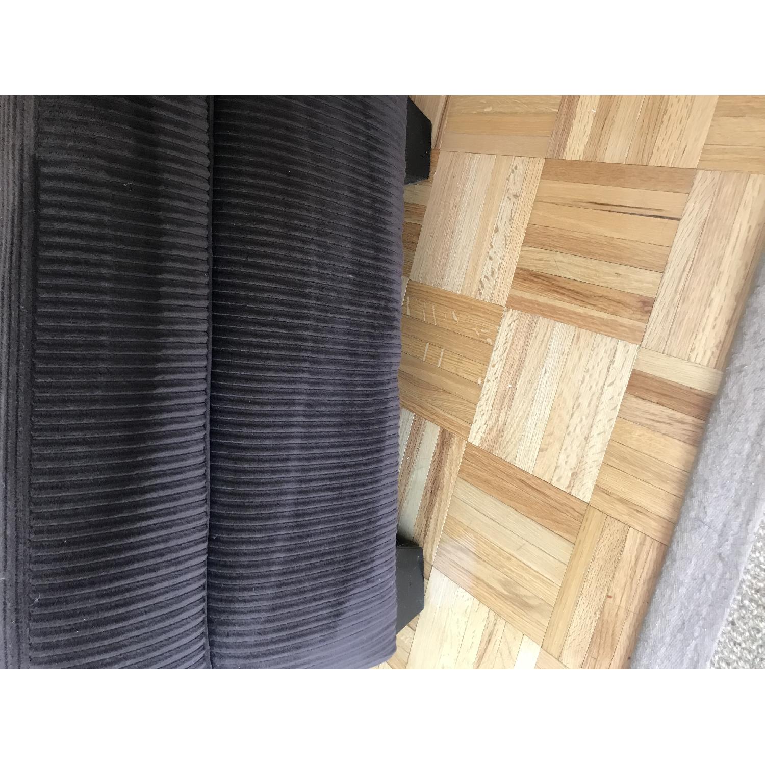 Raymour & Flanigan Chair and a Half & Ottoman - image-3