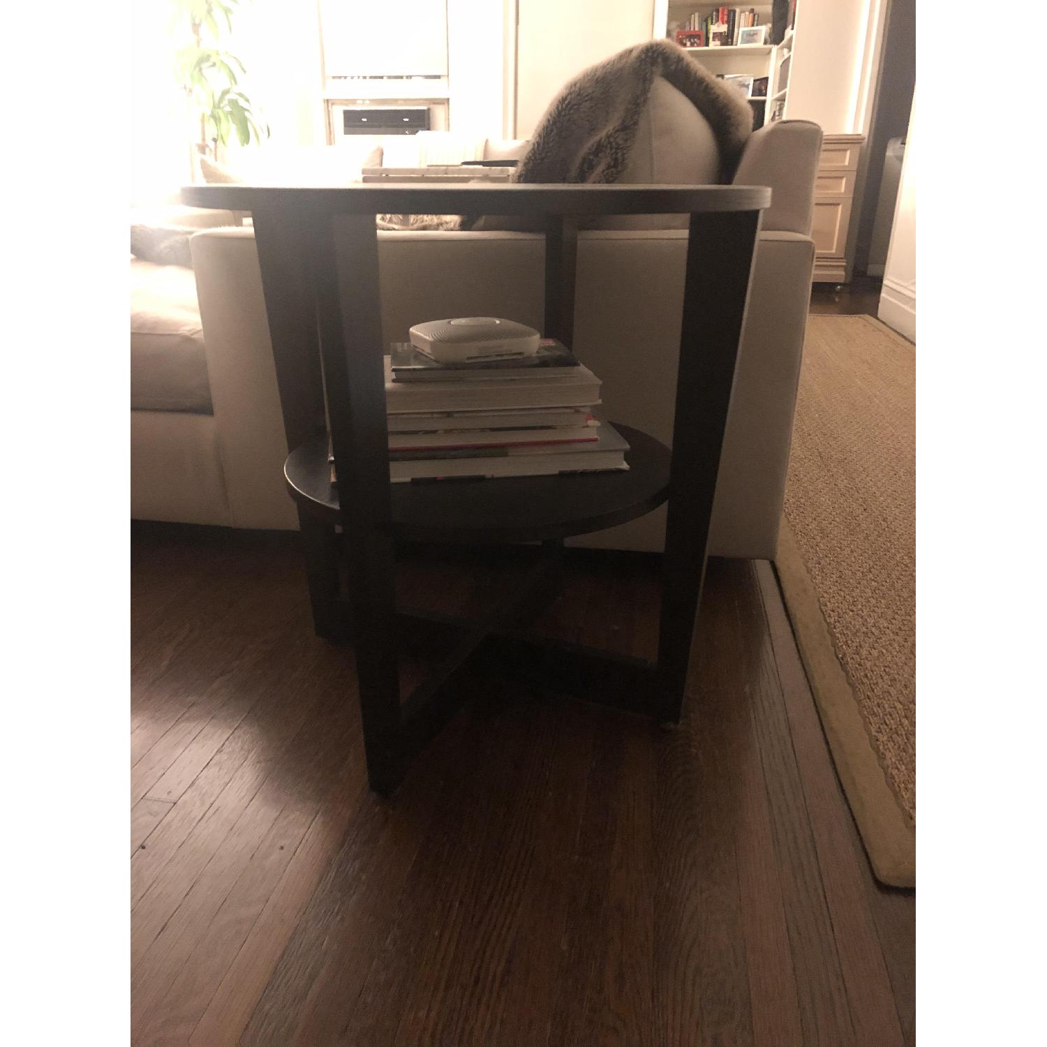 Ikea Vejmon Coffee Table in BlackBrown AptDeco
