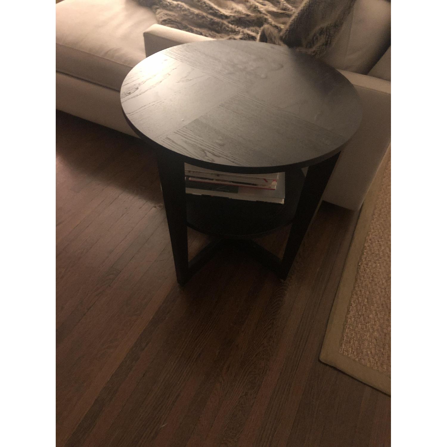 Ikea Vejmon Coffee Table in BlackBrown AptDeco