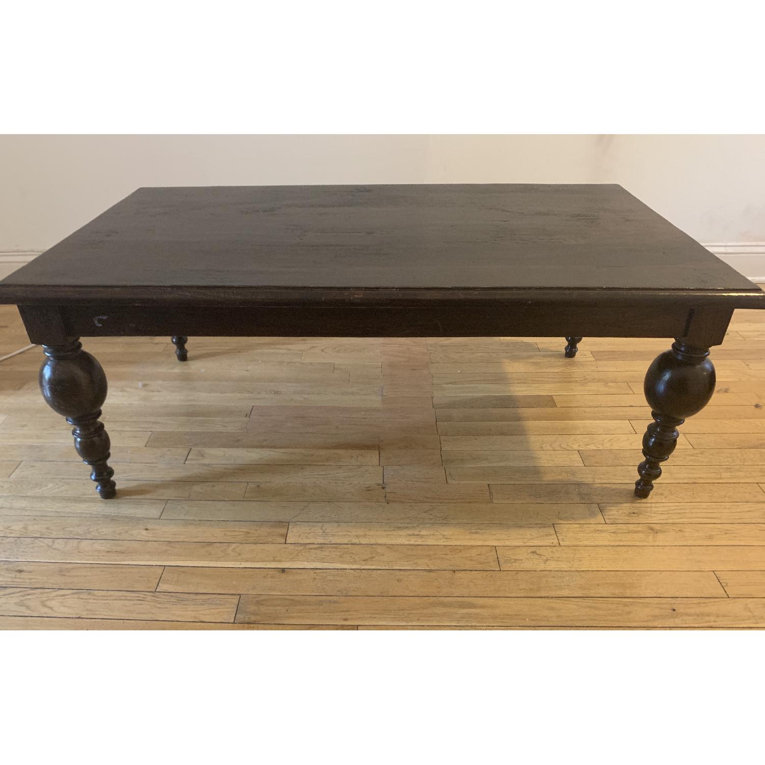 Solid Wood Walnut Coffee Table - image-1