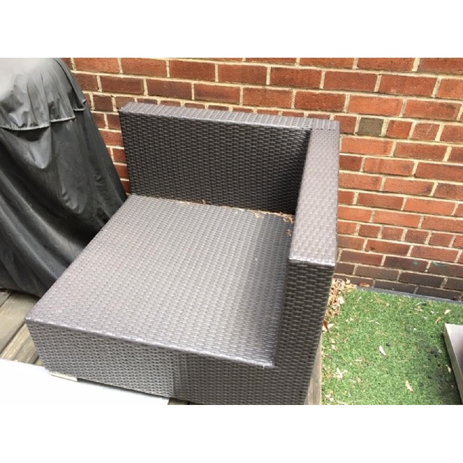 Frontgate Palermo Outdoor Sectional Sofa + Coffee Table - image-3