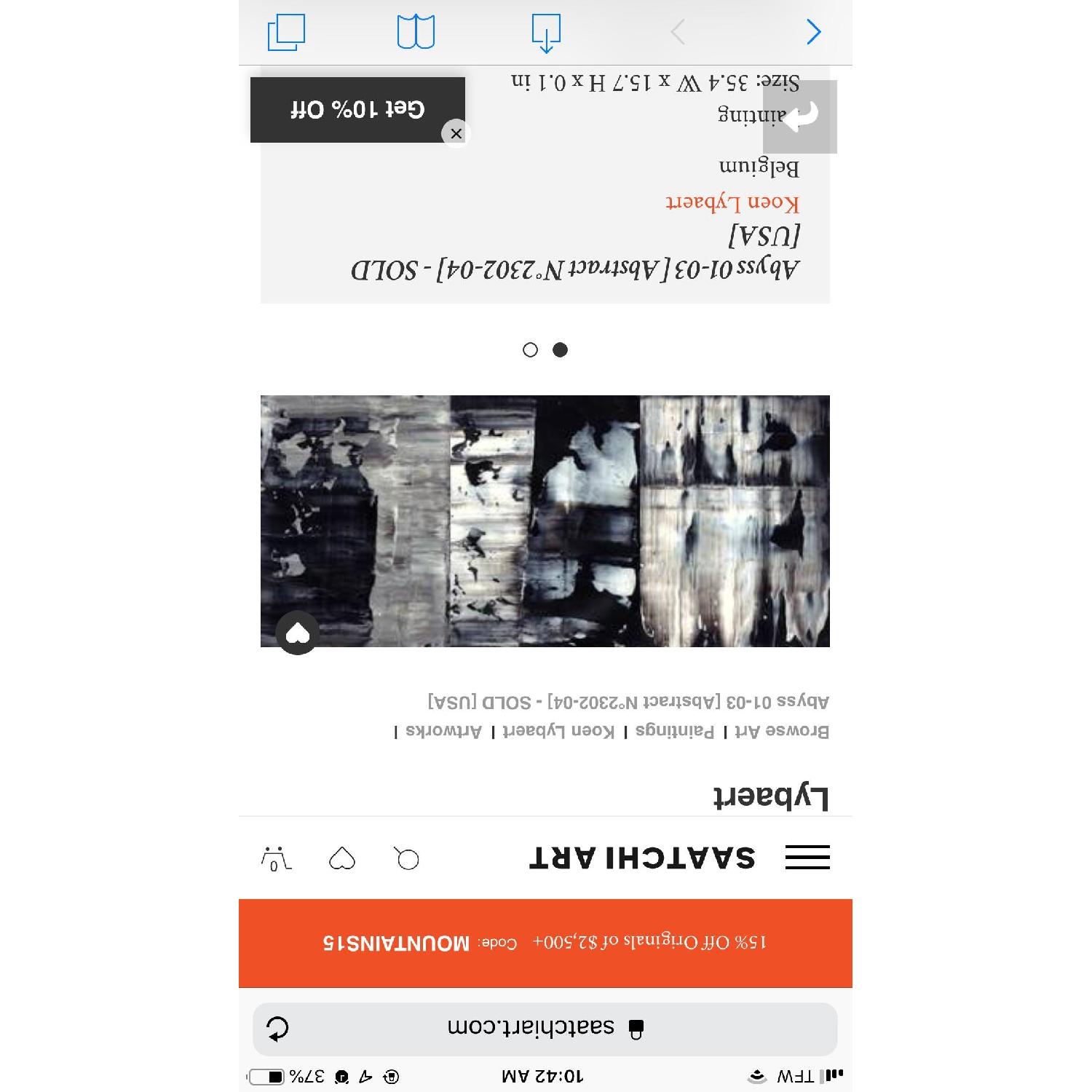 Koen Lybaert Abyss I-III Abstract Artwork - image-6