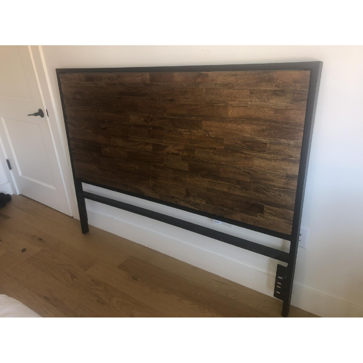 Pier 1 Pierce Industrial Wood Queen Headboard - image-1