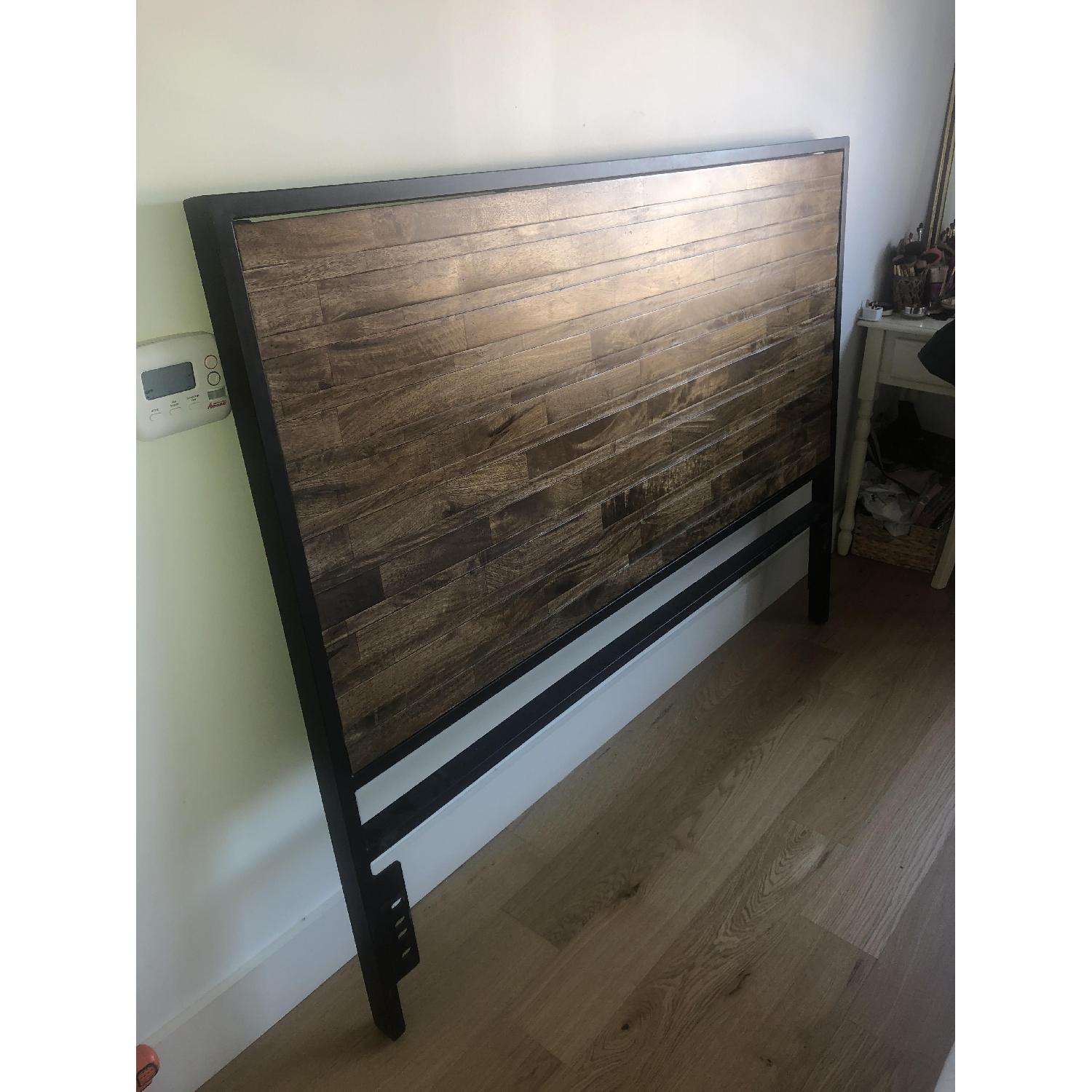 Pier 1 Pierce Industrial Wood Queen Headboard - image-3