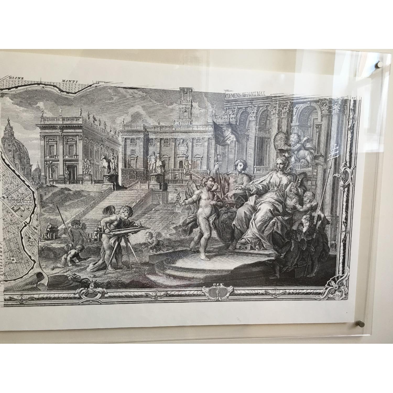 1748 Nolli Map of Rome Portfolio Famed Set - image-1