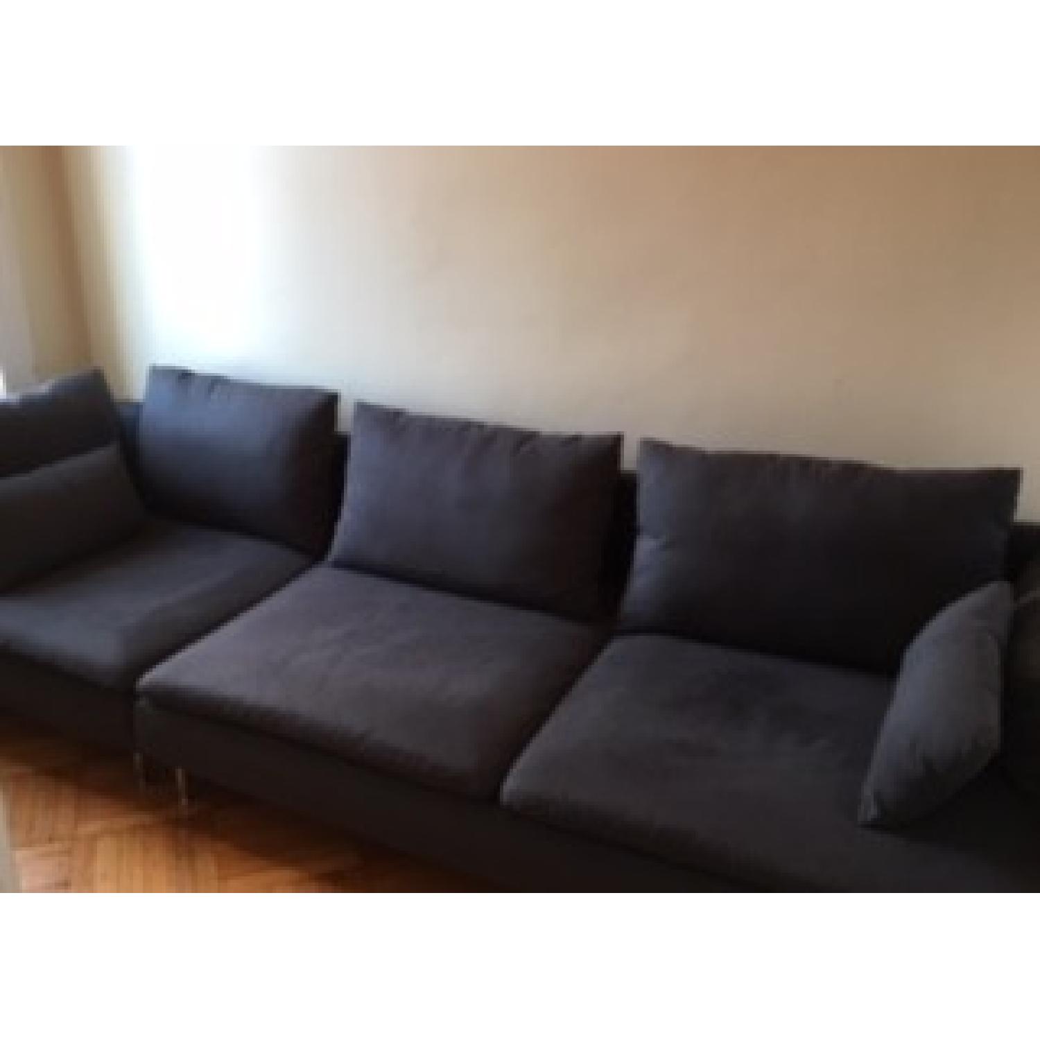 Ikea Soderhamn 2 Piece Sectional Couch w/ Corner Unit AptDeco