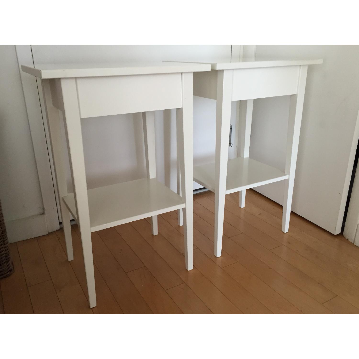 Ikea Hemnes White Nightstands - image-6