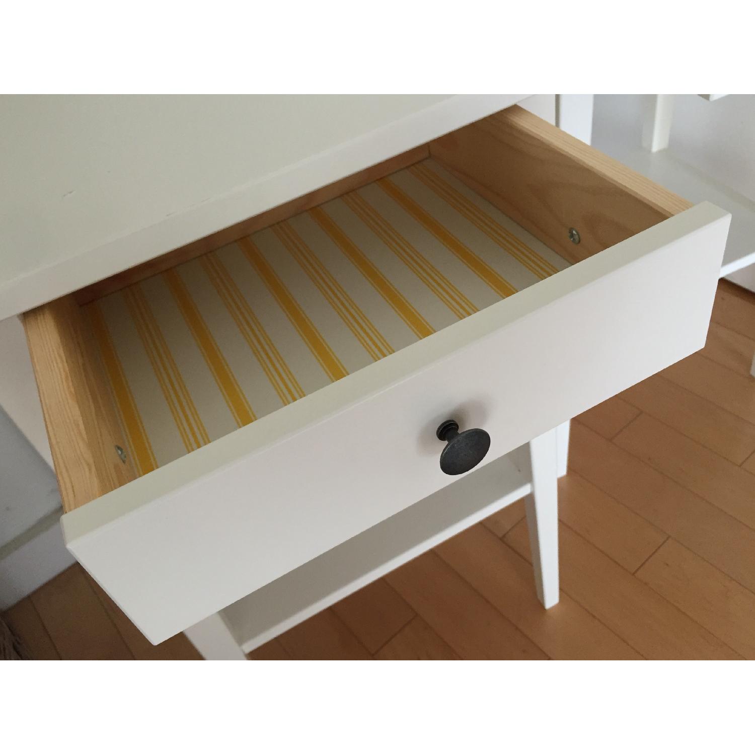 Ikea Hemnes White Nightstands - image-8