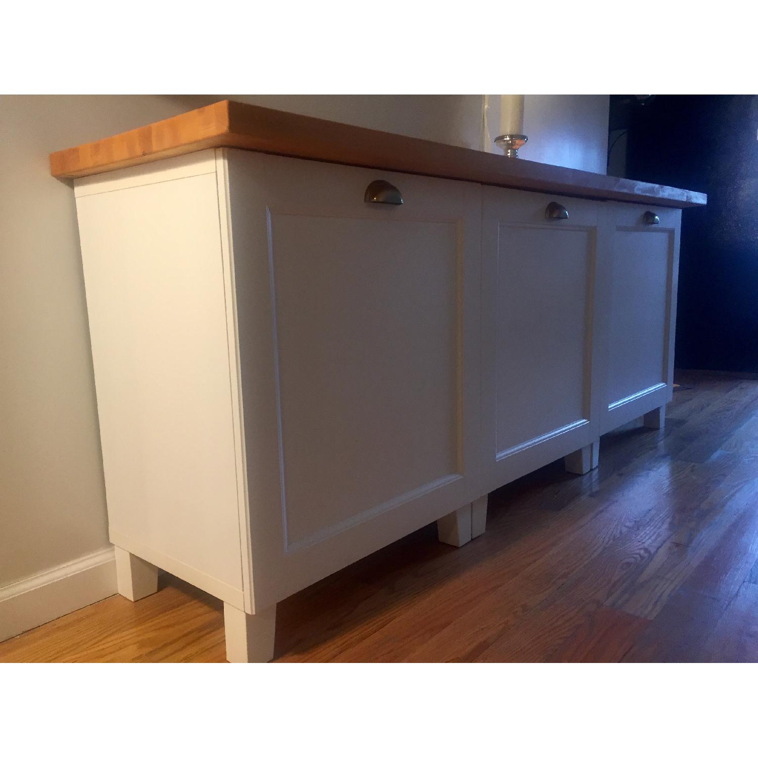 Ikea Butcher Block Topped Buffet - image-4