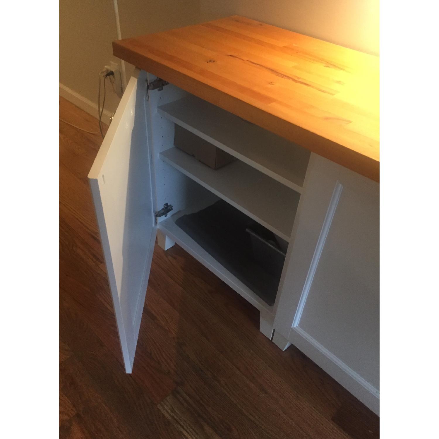 Ikea Butcher Block Topped Buffet - image-7