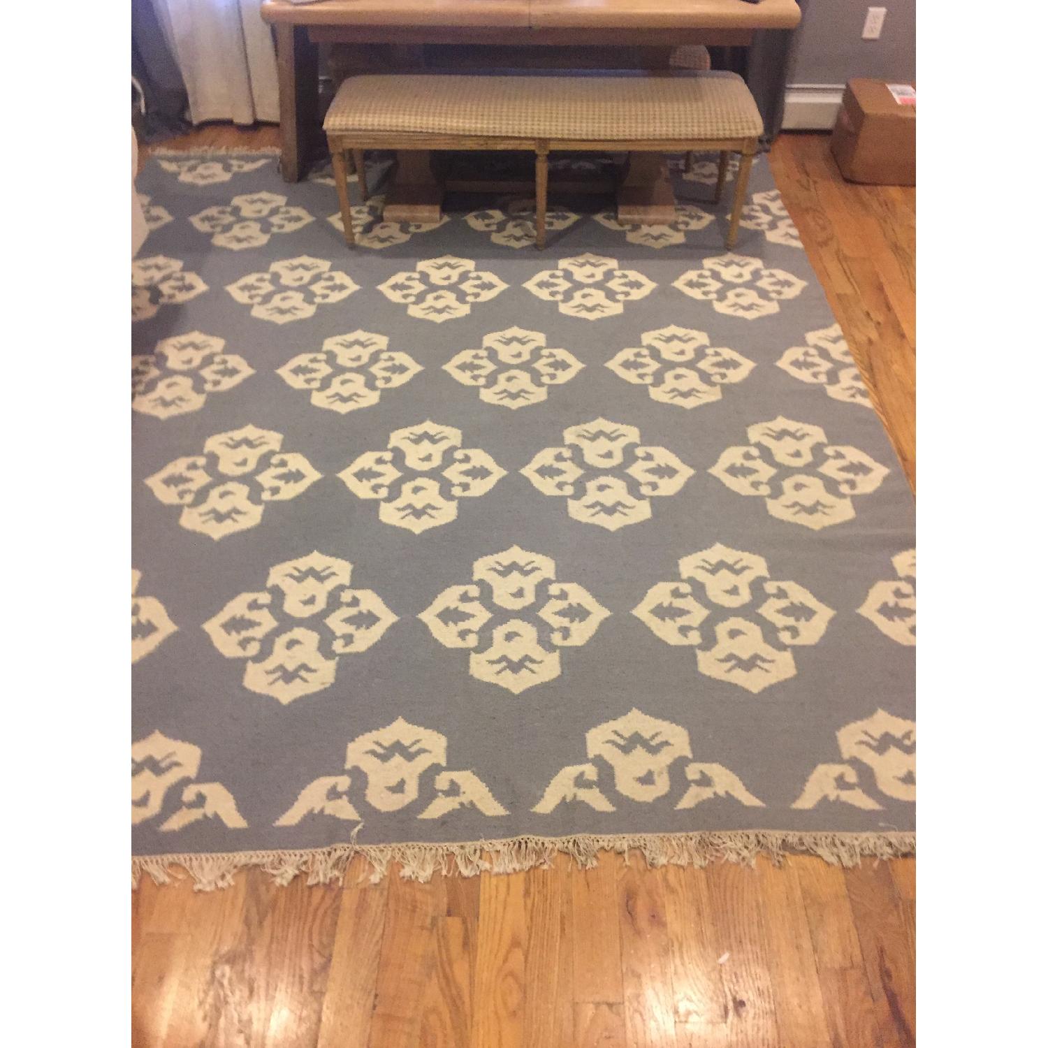 Wool Dhurrie Rug - image-2