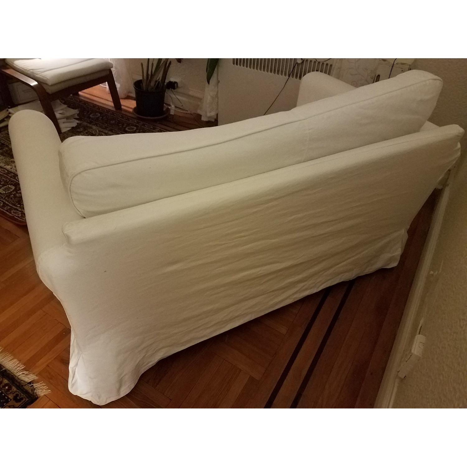 Ikea Hagalund Sleeper Loveseat AptDeco