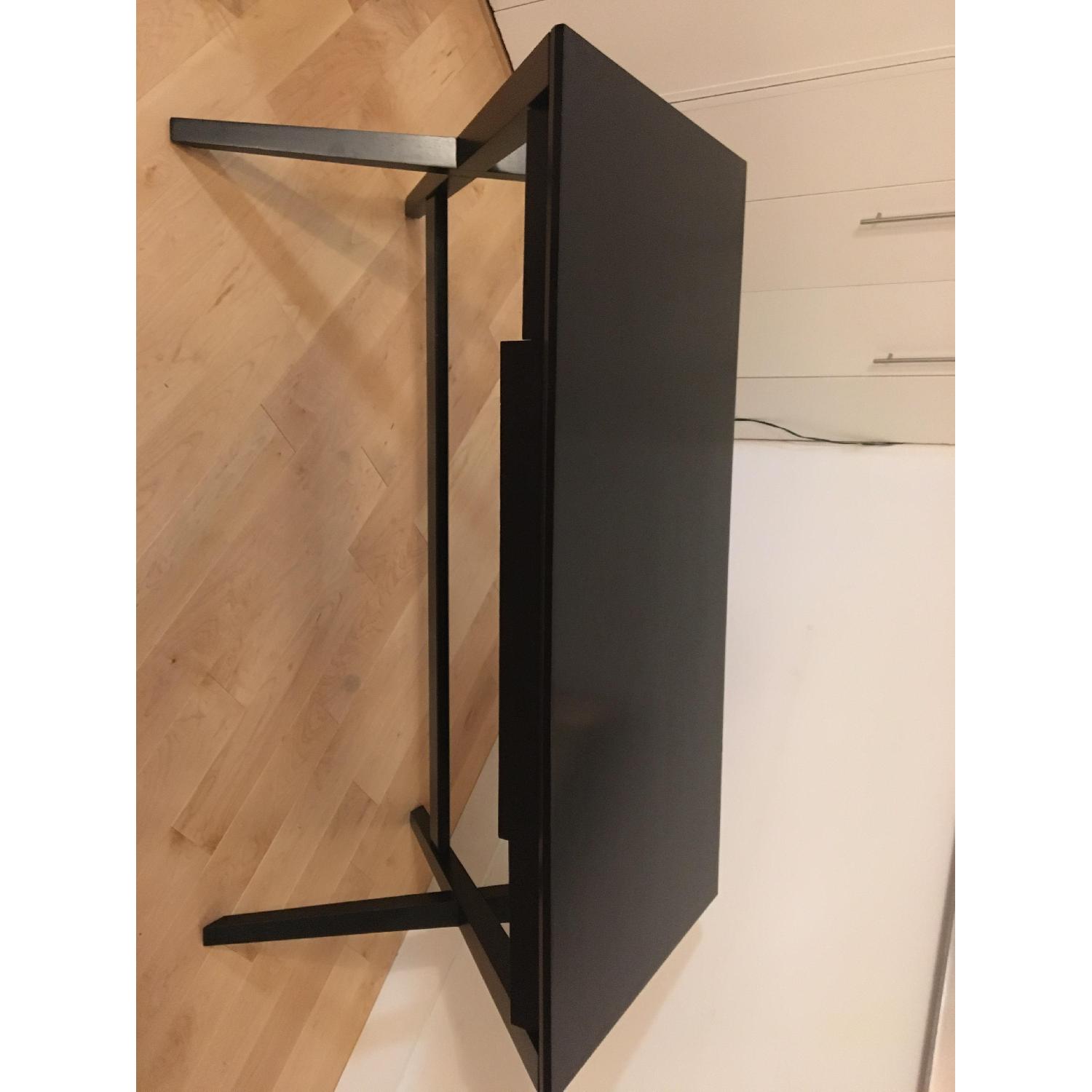 Crate & Barrel Spotlight Desk in Black AptDeco