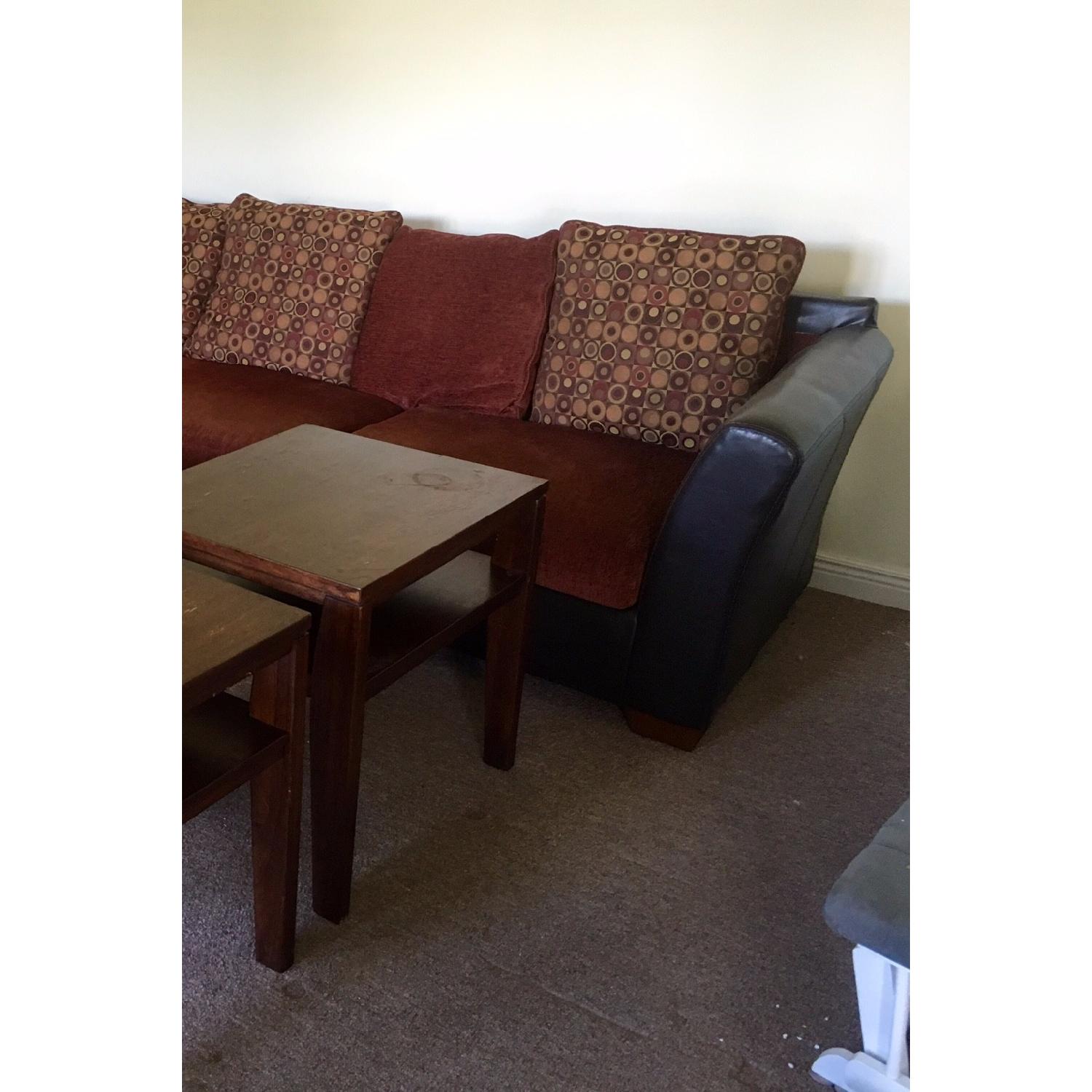 Ashley's Sectional Sofa + Center Table + 2 Side Tables - image-2