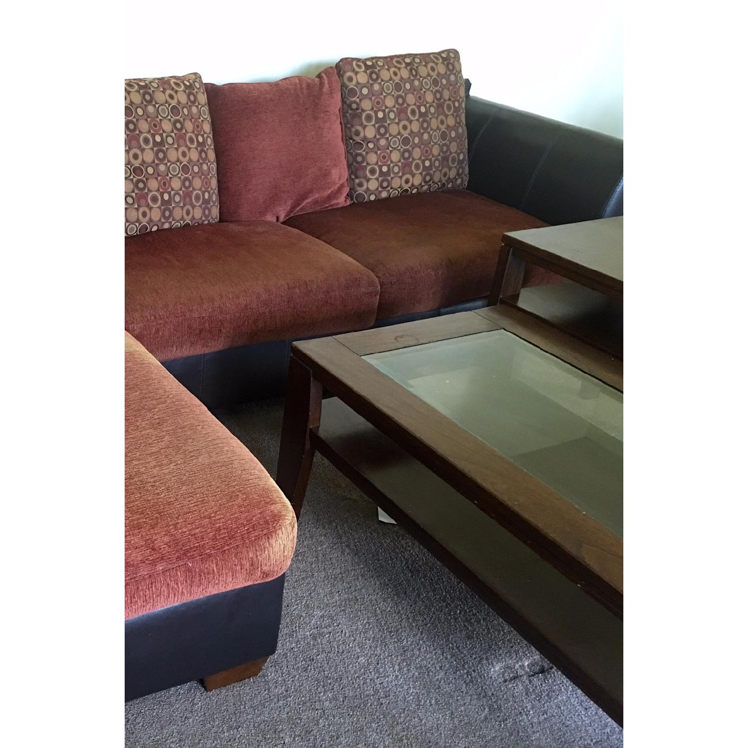 Ashley's Sectional Sofa + Center Table + 2 Side Tables - image-4