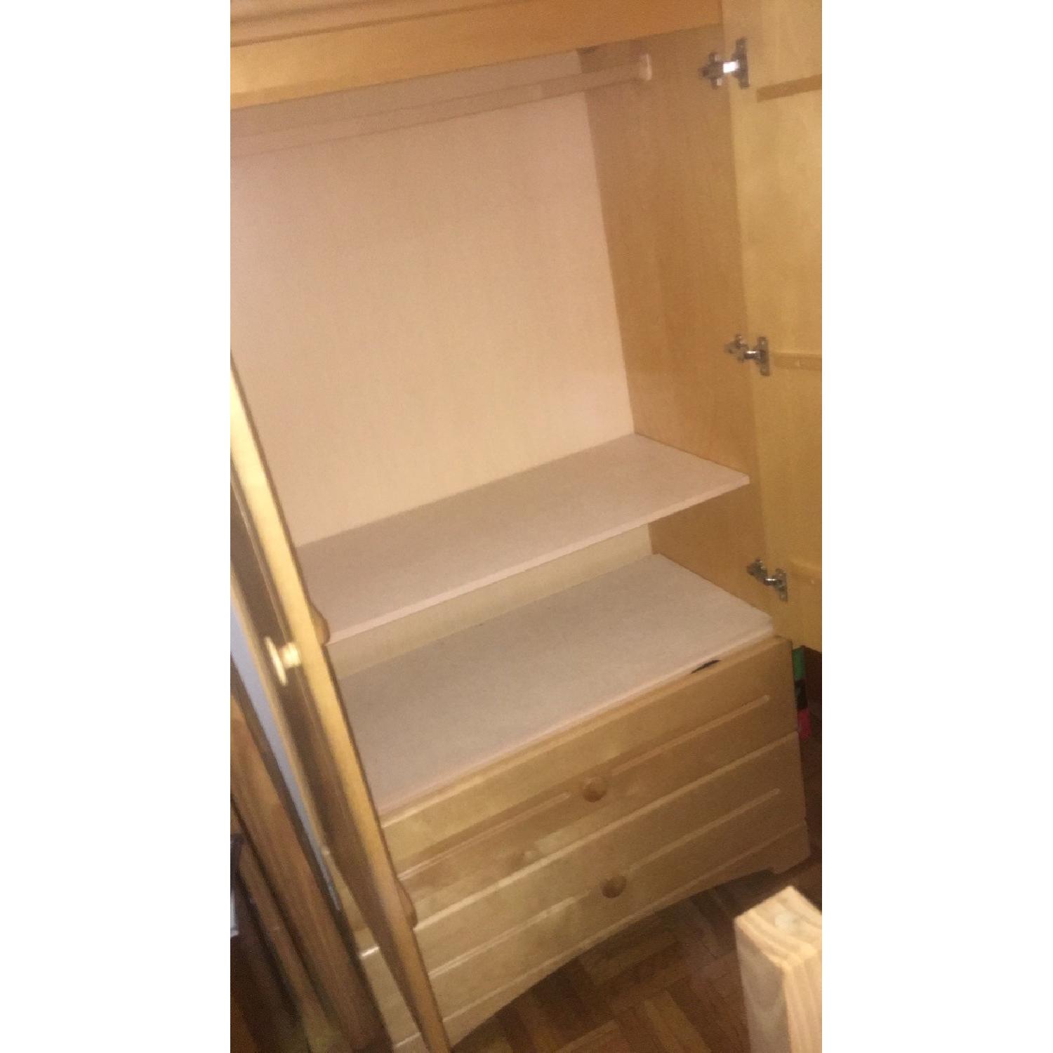 Solid Maple Armoire - image-3