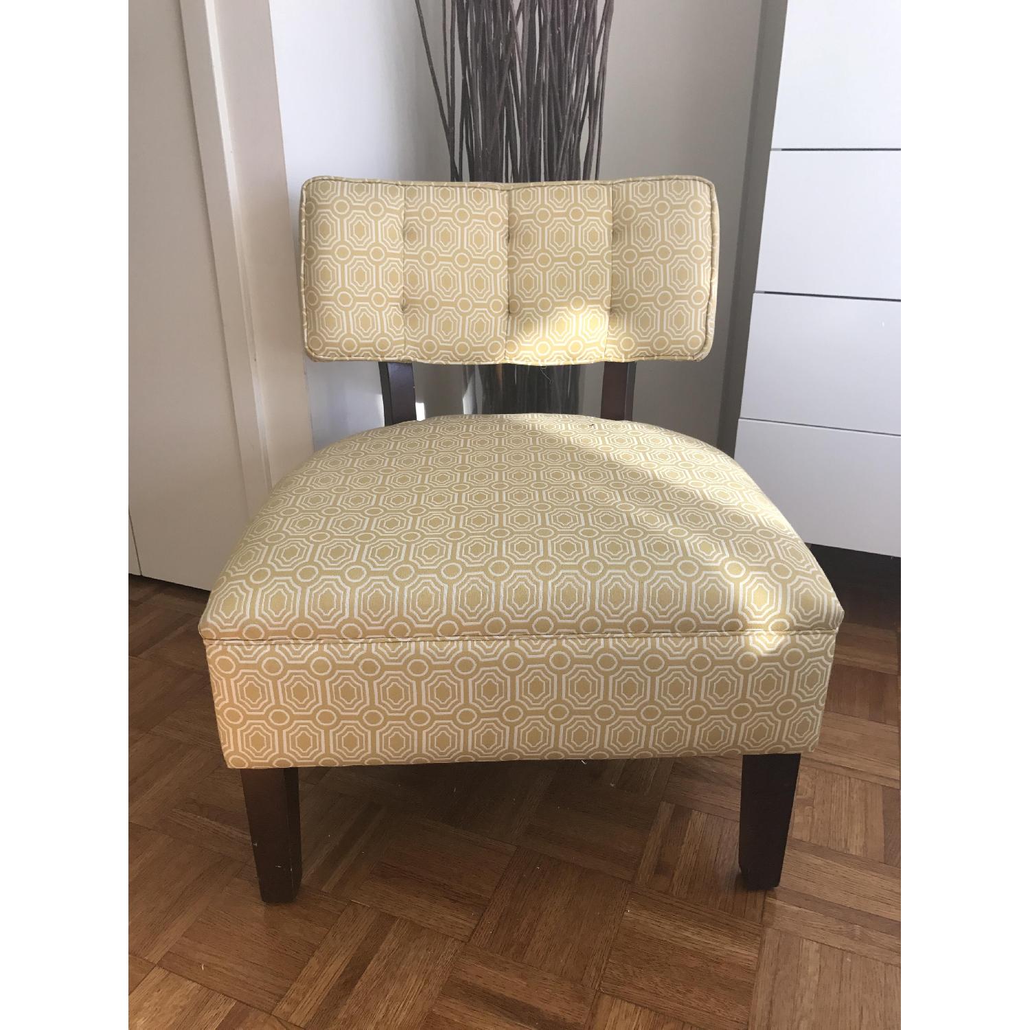 World Market Mid Century Modern Upholstered Chair - image-1