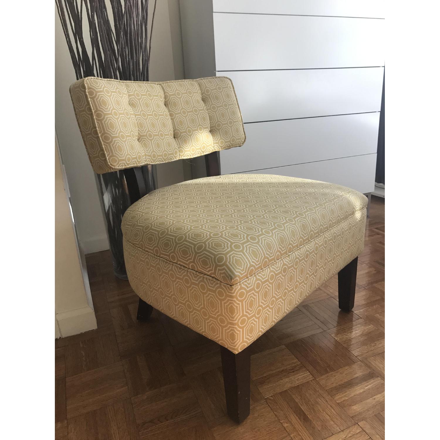 World Market Mid Century Modern Upholstered Chair - image-2