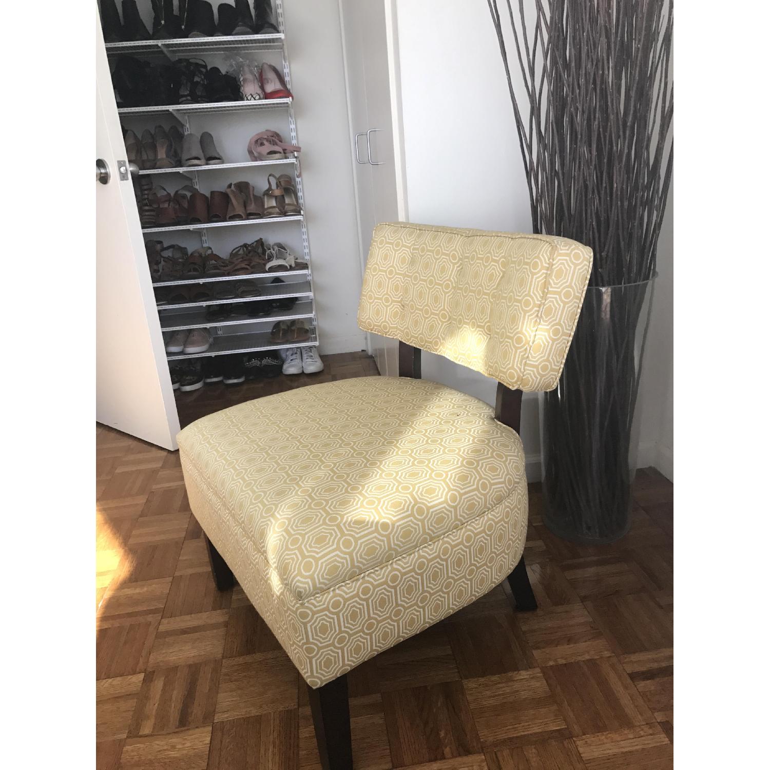 World Market Mid Century Modern Upholstered Chair - image-3