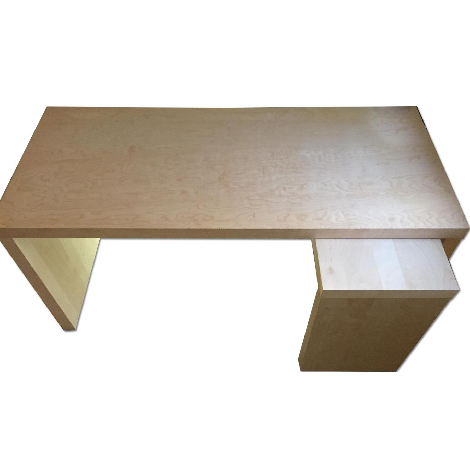 Ikea Malm Desk w/ Pull-Out Panel - image-0