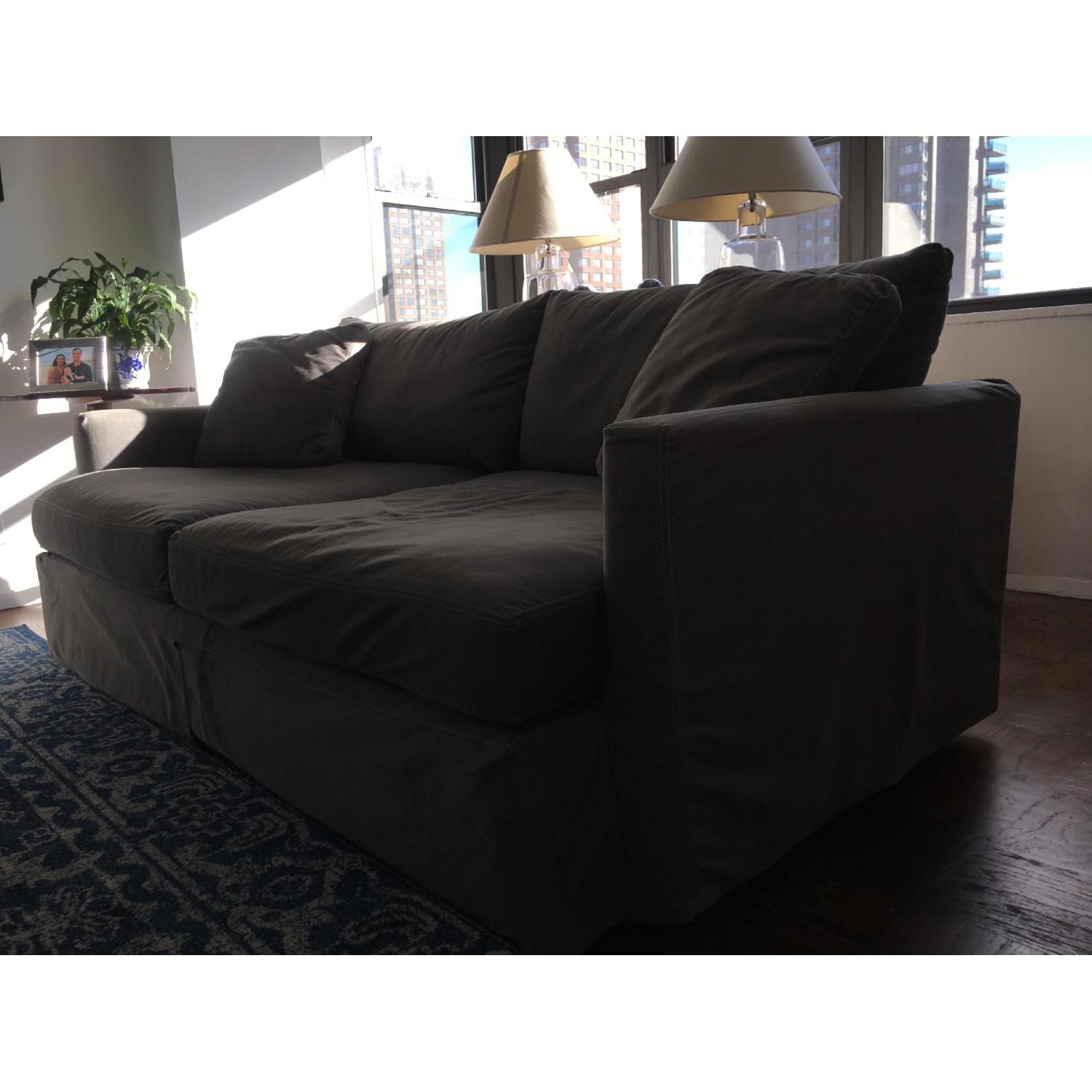 Crate & Barrel Lounge II Slipcovered Sofa - image-2