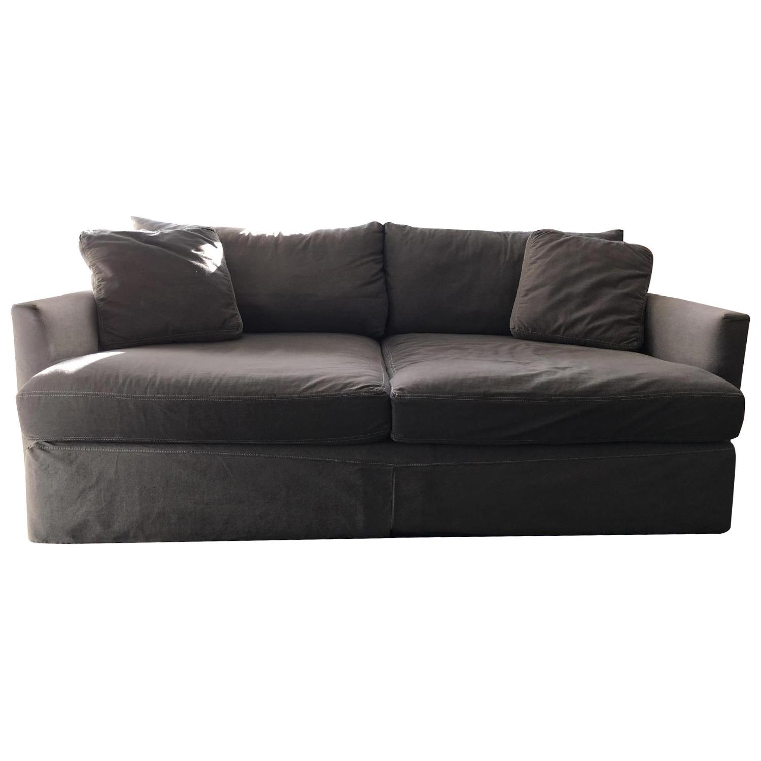 Crate & Barrel Lounge II Slipcovered Sofa - image-0