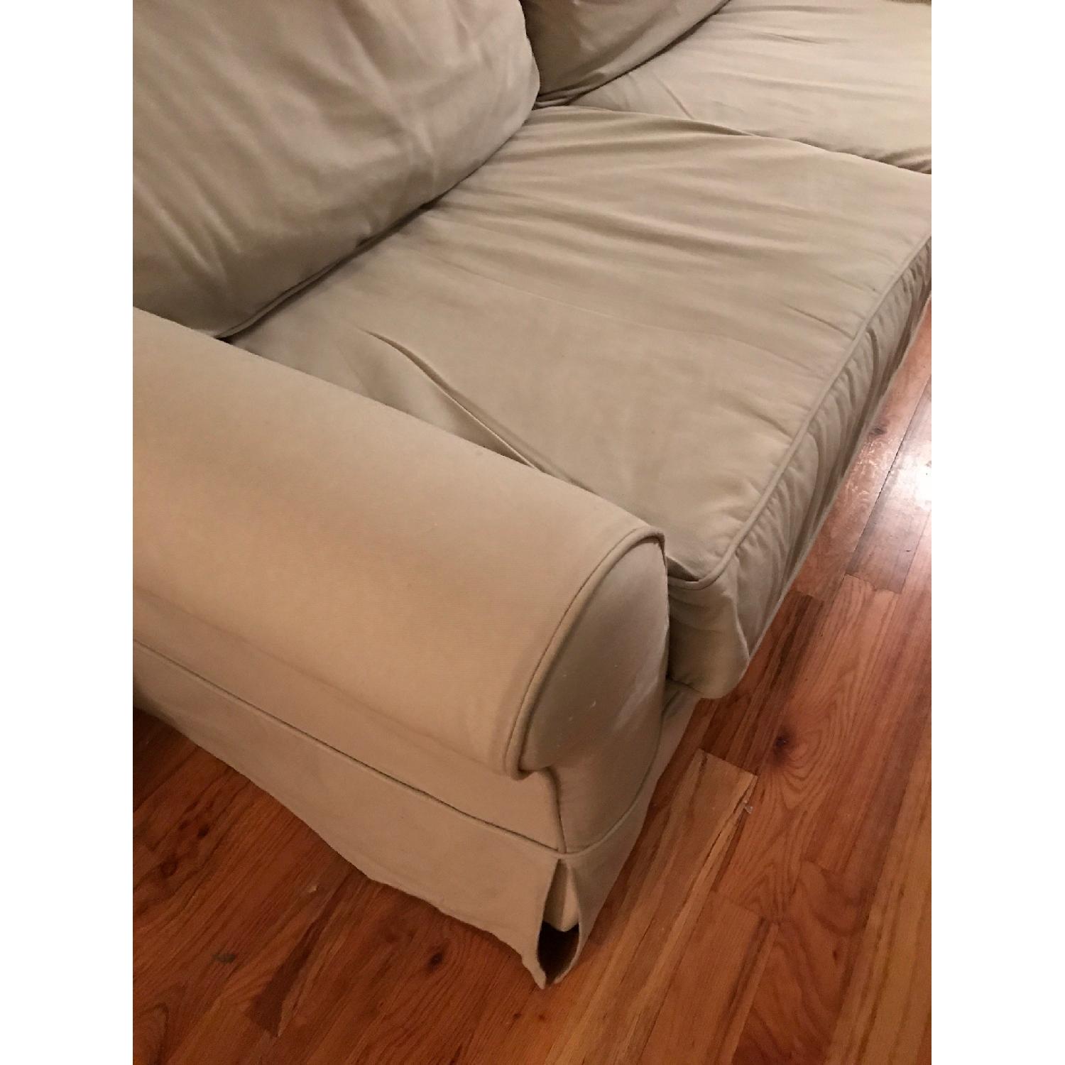 Pottery Barn Gray Sofa - image-3