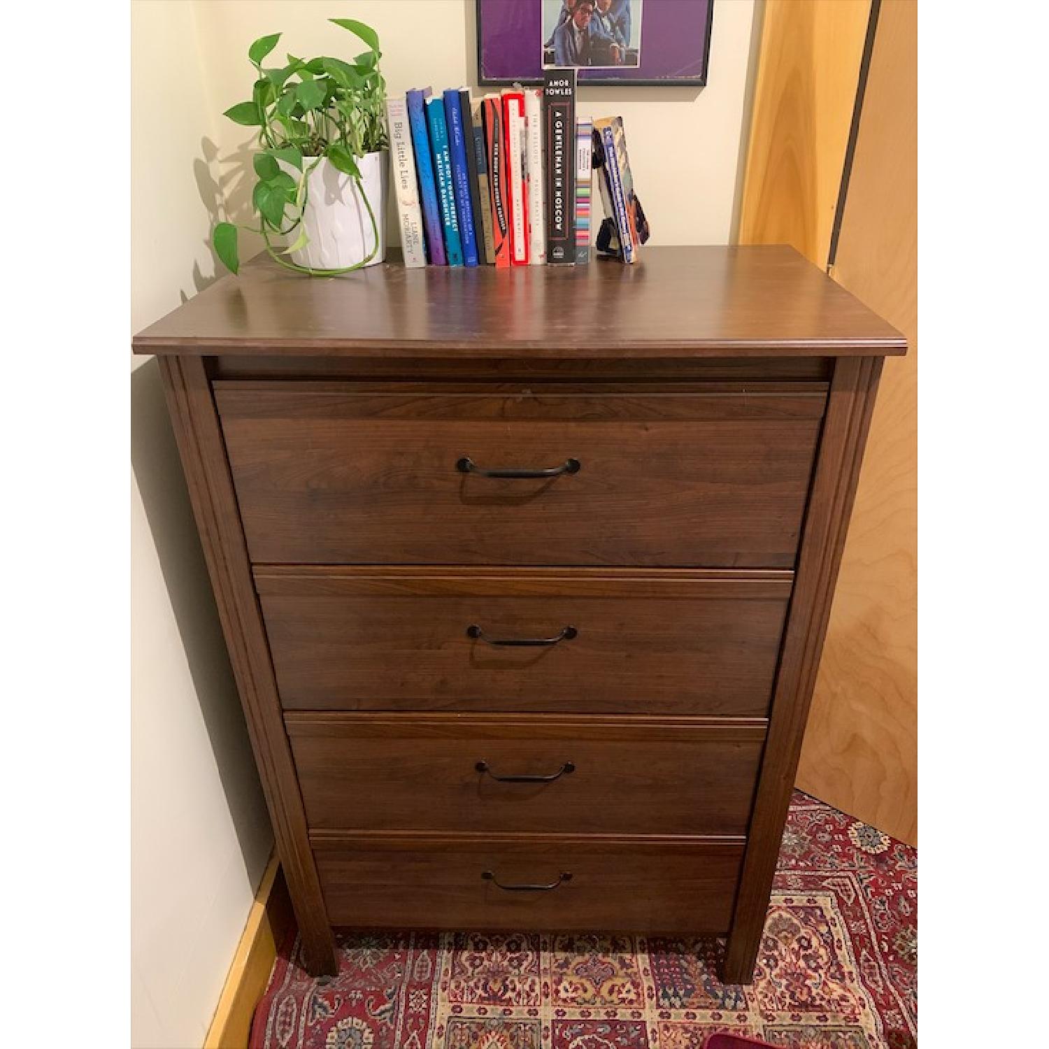 brusali 4 drawer dresser brown Hilton 5-Drawer Chest