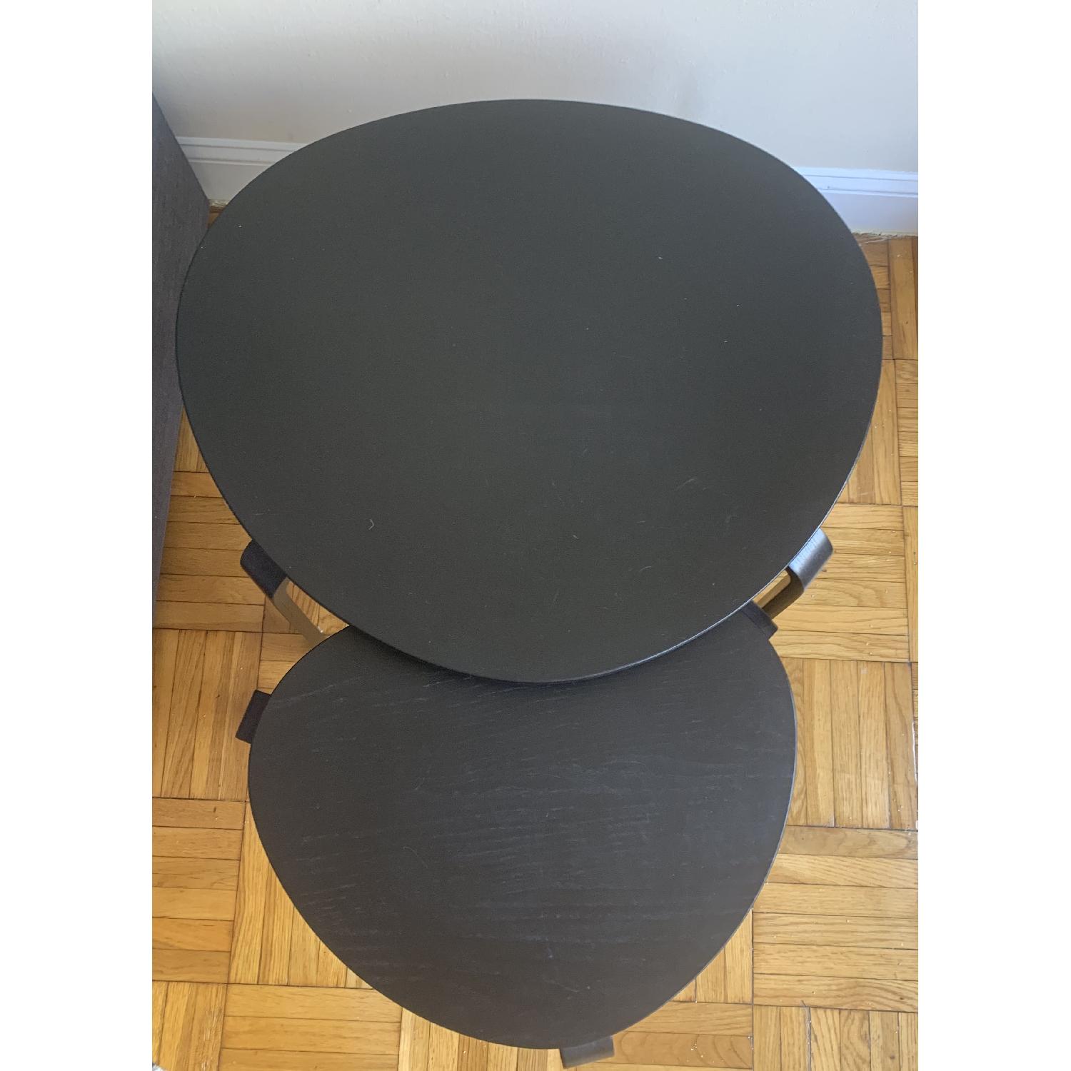 Ikea Black Nesting Tables - image-1
