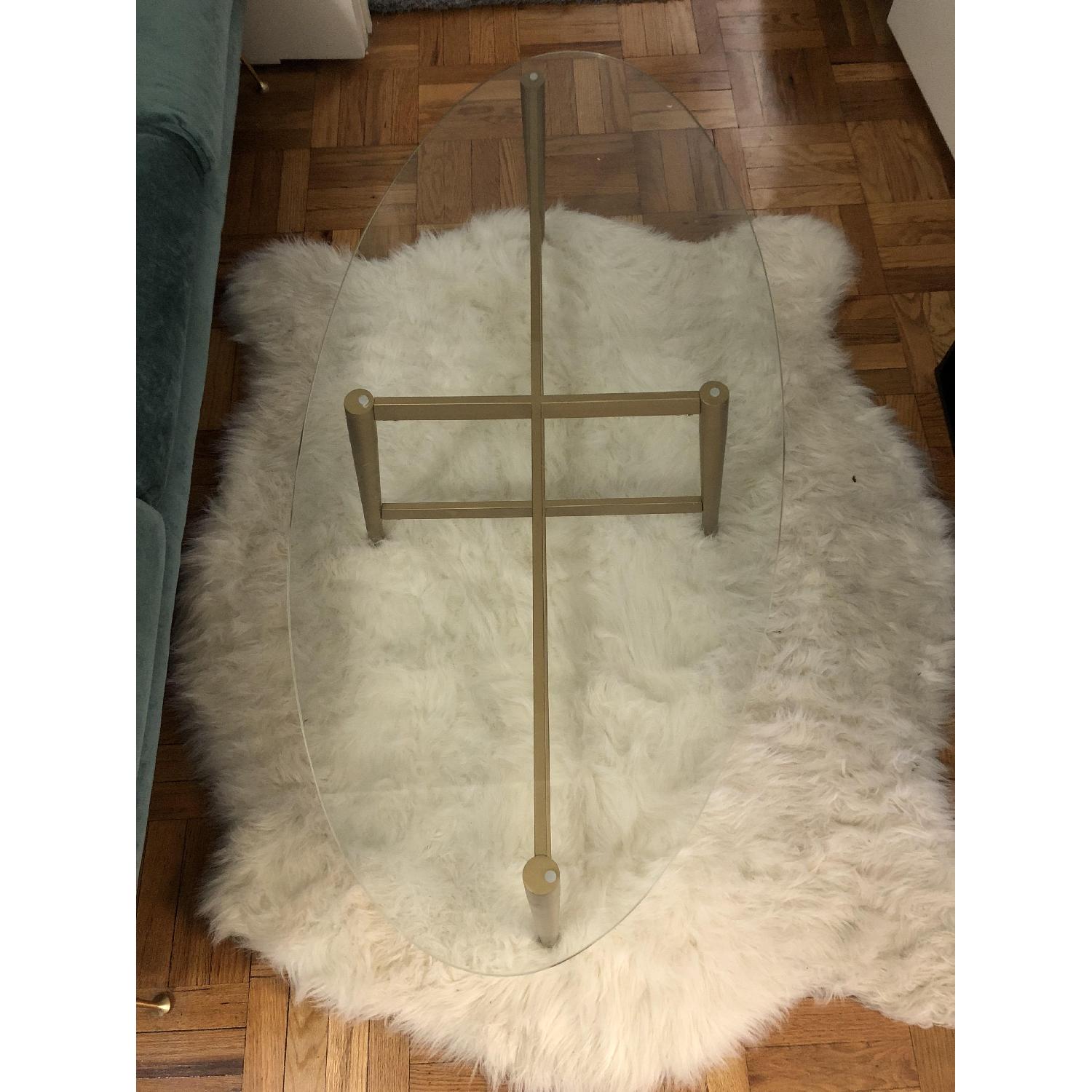 Modern Rustic Interiors Emma Oval Coffee Table - image-1