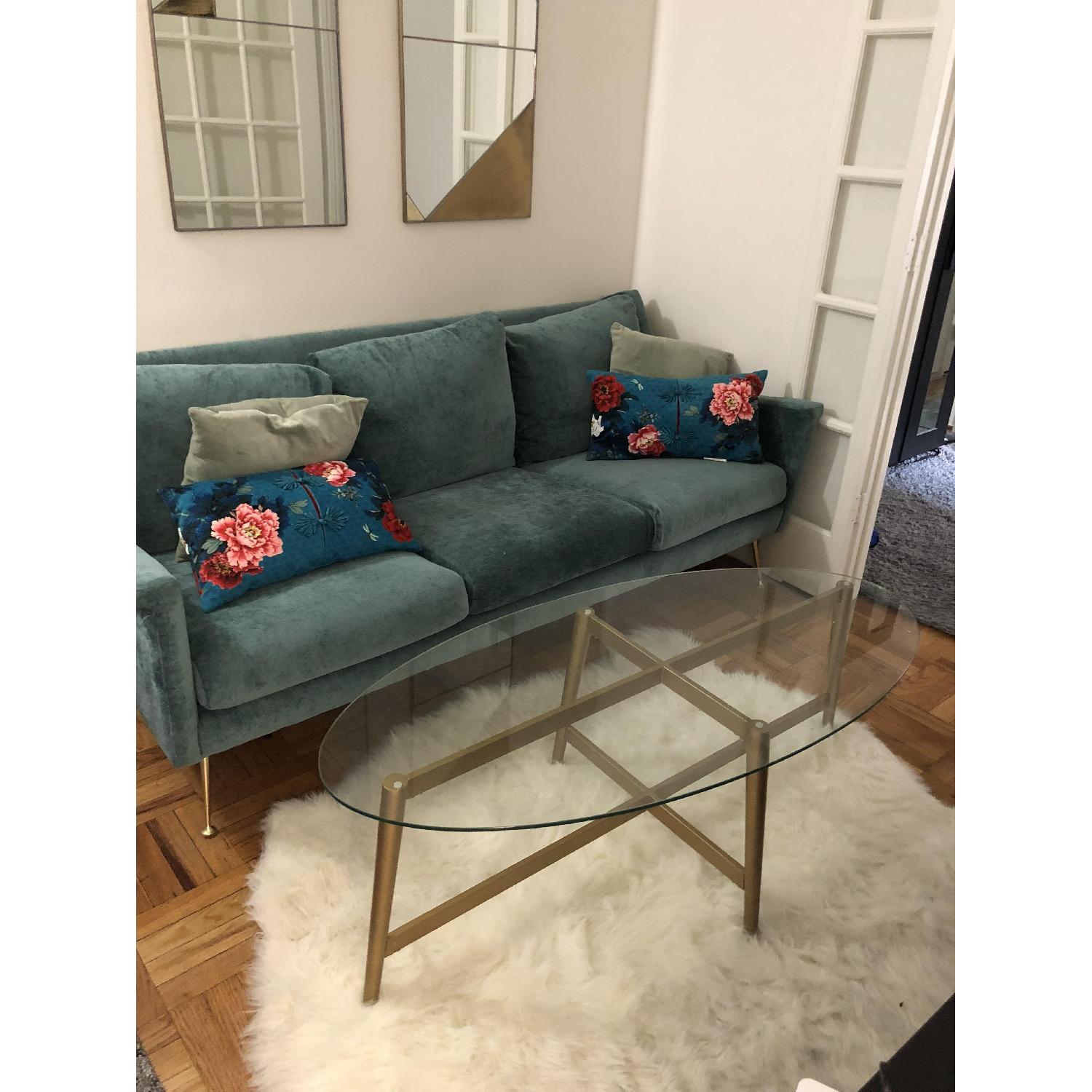 Modern Rustic Interiors Emma Oval Coffee Table - image-2