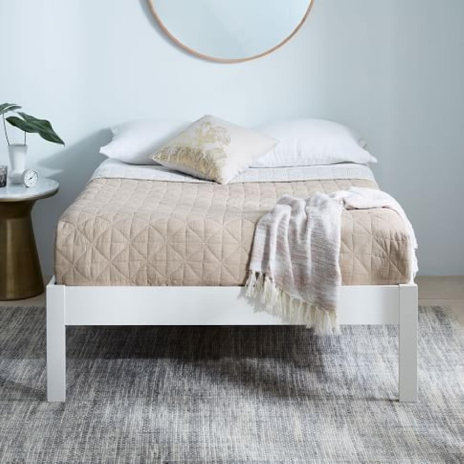 West Elm Simple Tall Bed Frame - image-3