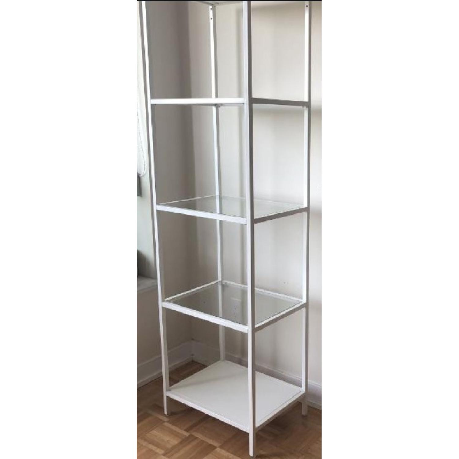 Ikea Vittsjo White Shelf Unit - image-1