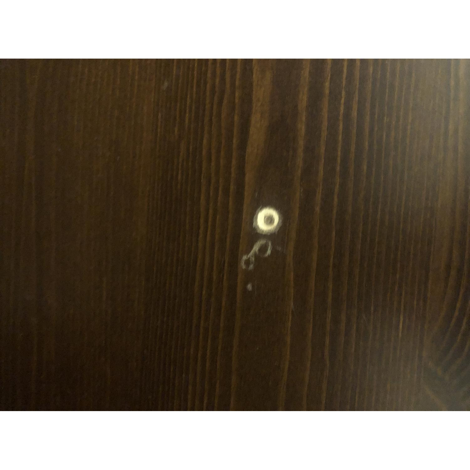 Pottery Barn Beadboard Space Saving Desk & Hutch - image-7