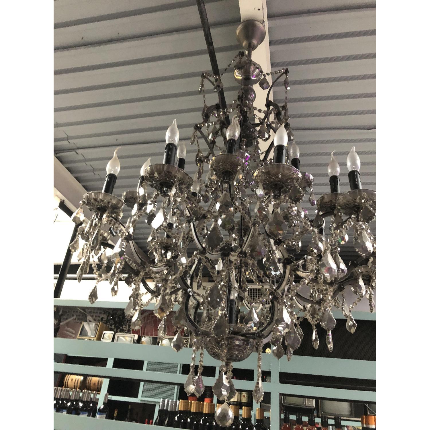 Restoration Hardware Vintage Inspired Chandelier - image-2