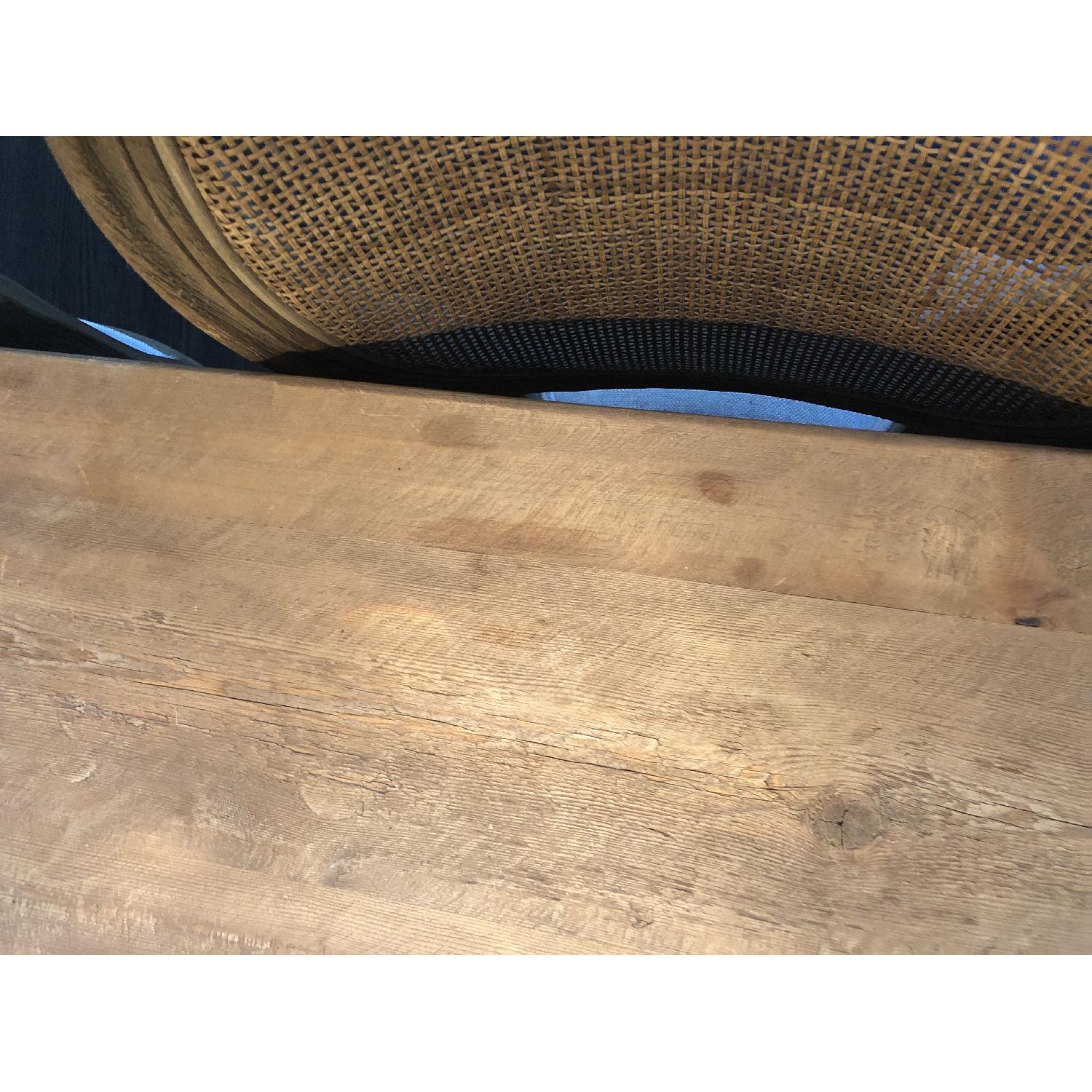 Restoration Hardware Salvaged Wood Trestle Extension Table - image-4