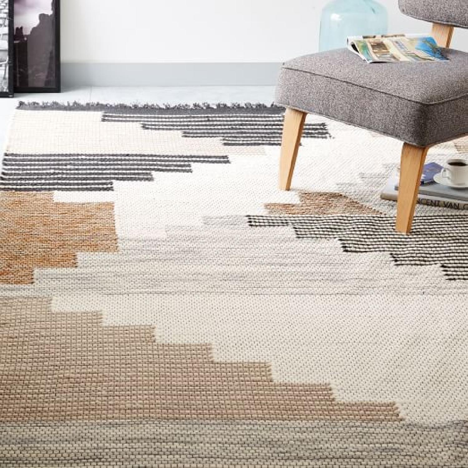 West Elm Colca Wool Rug in Flax - image-1