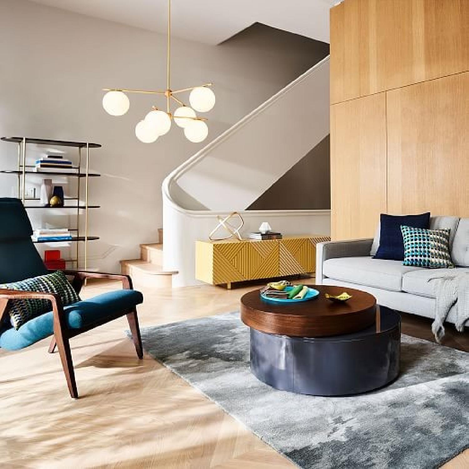 West Elm Vapor Rug in Slate - image-3