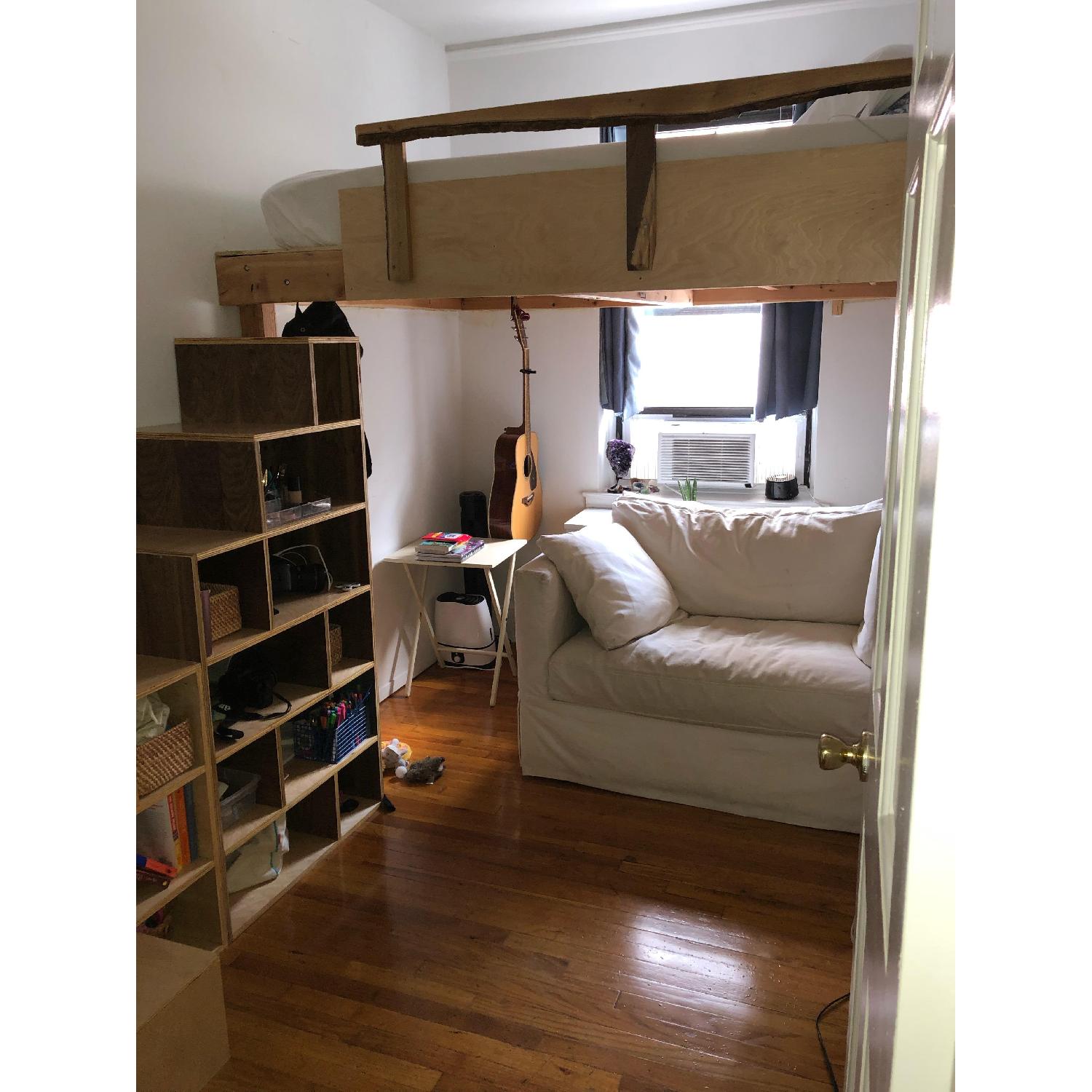 Zen Carpentry Custom Loft Bed w/ Storage Steps - image-5