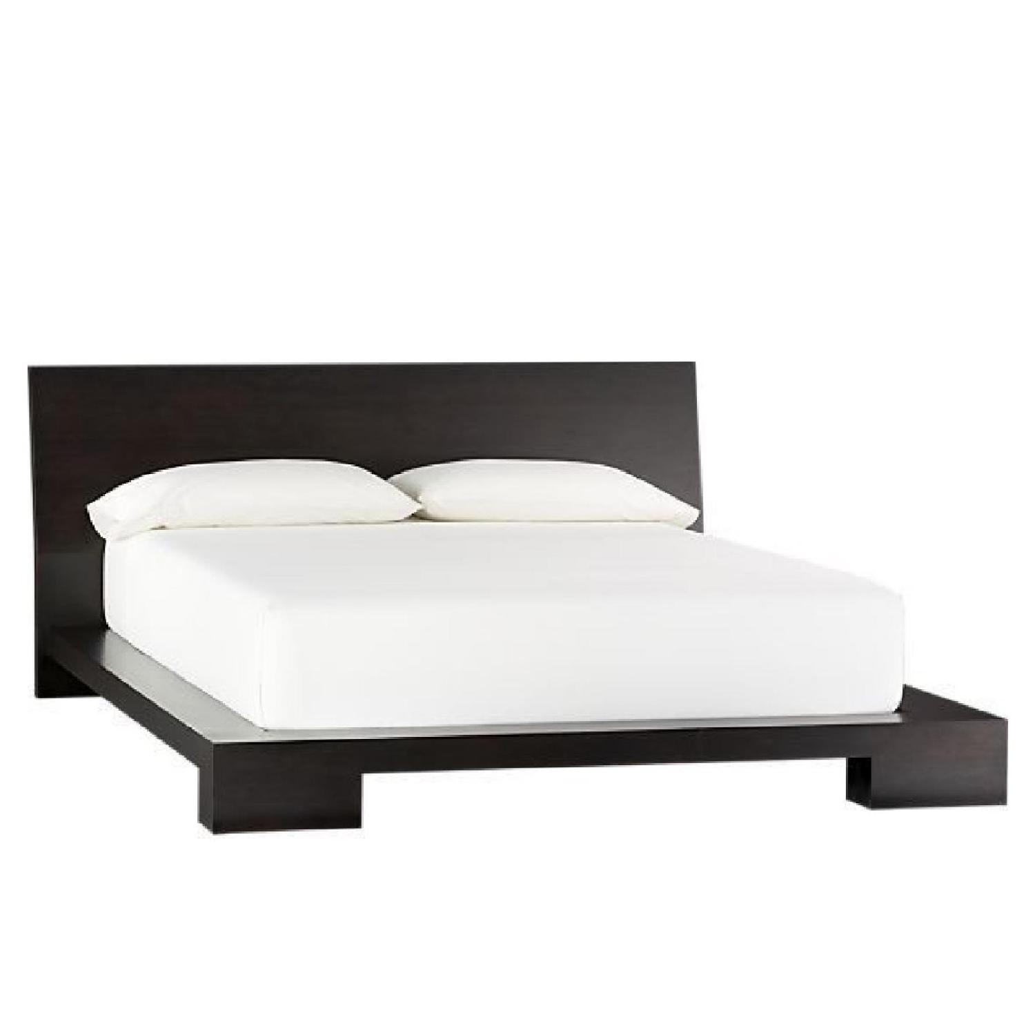 Crate & Barrel Asher Queen Bed - image-0