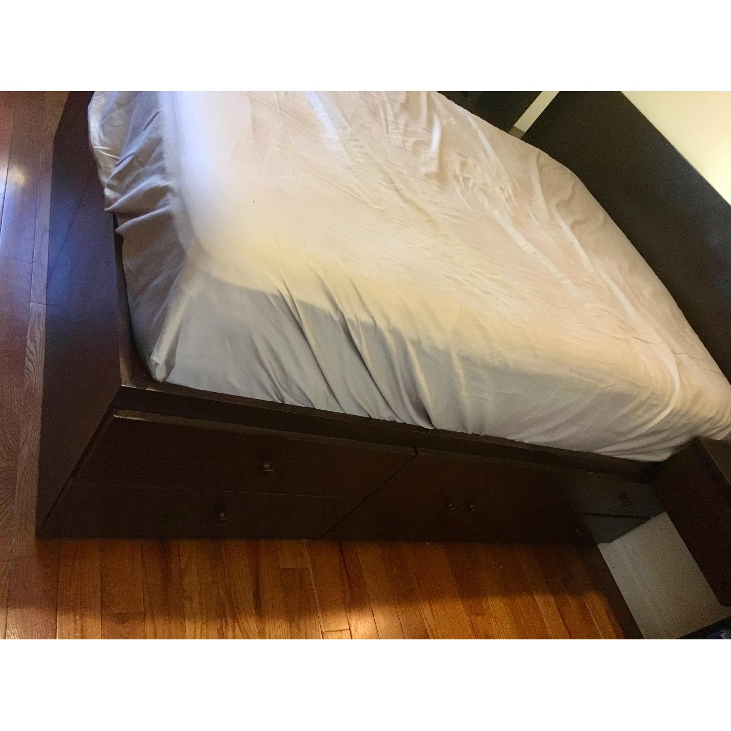 Gothic Cabinet Craft Espresso Full Storage Bed - image-2