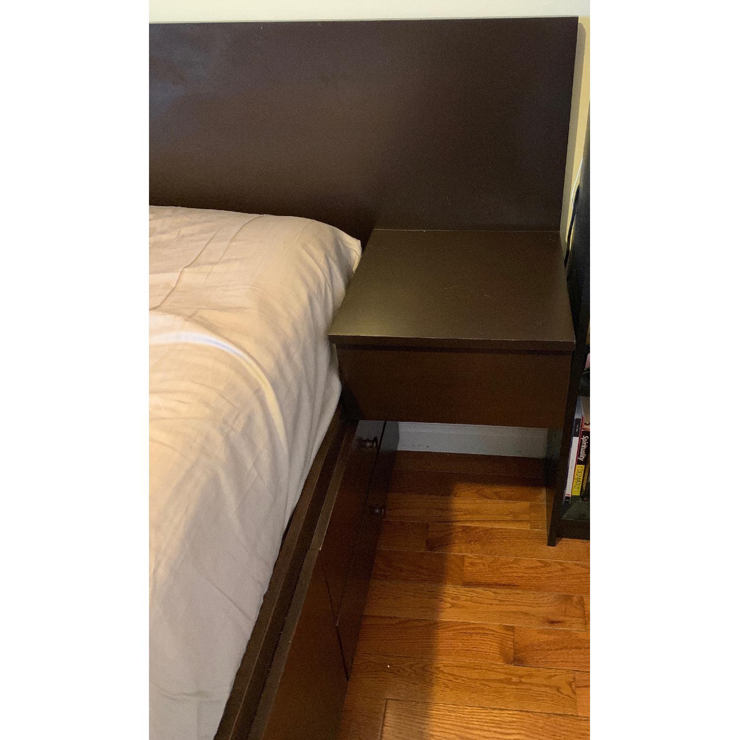 Gothic Cabinet Craft Espresso Full Storage Bed - image-6