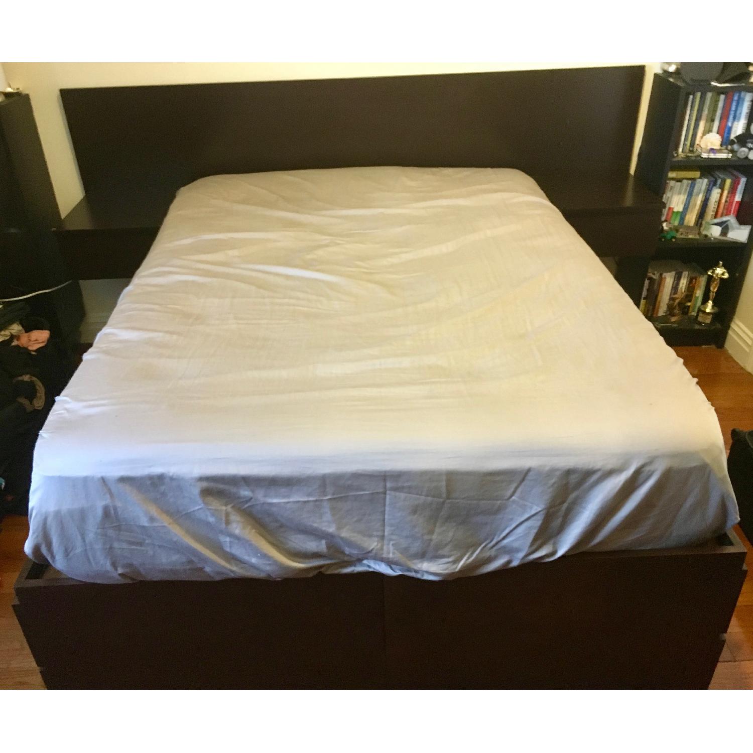 Gothic Cabinet Craft Espresso Full Storage Bed - image-9