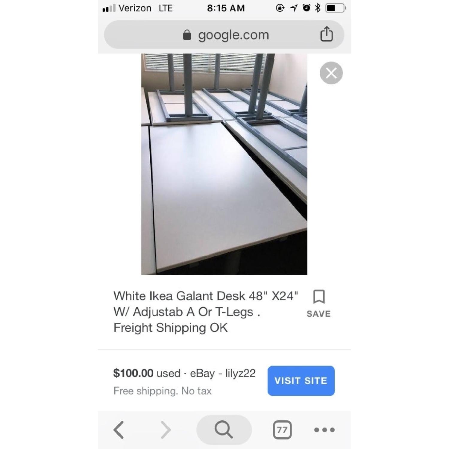 Ikea Galant Adjustable Height Desk - image-4