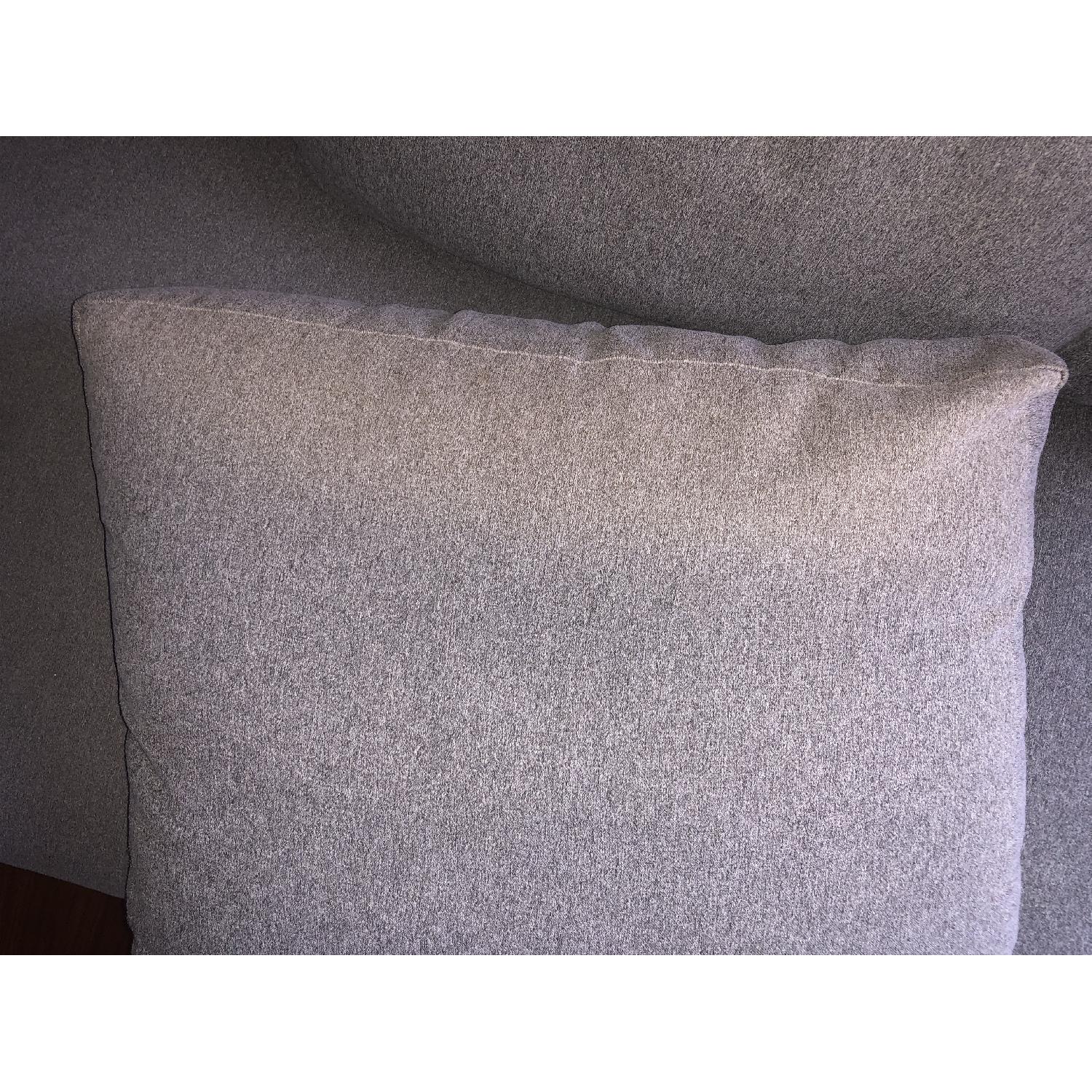 Grey 2-Piece Chaise Sectional Sofa - image-5