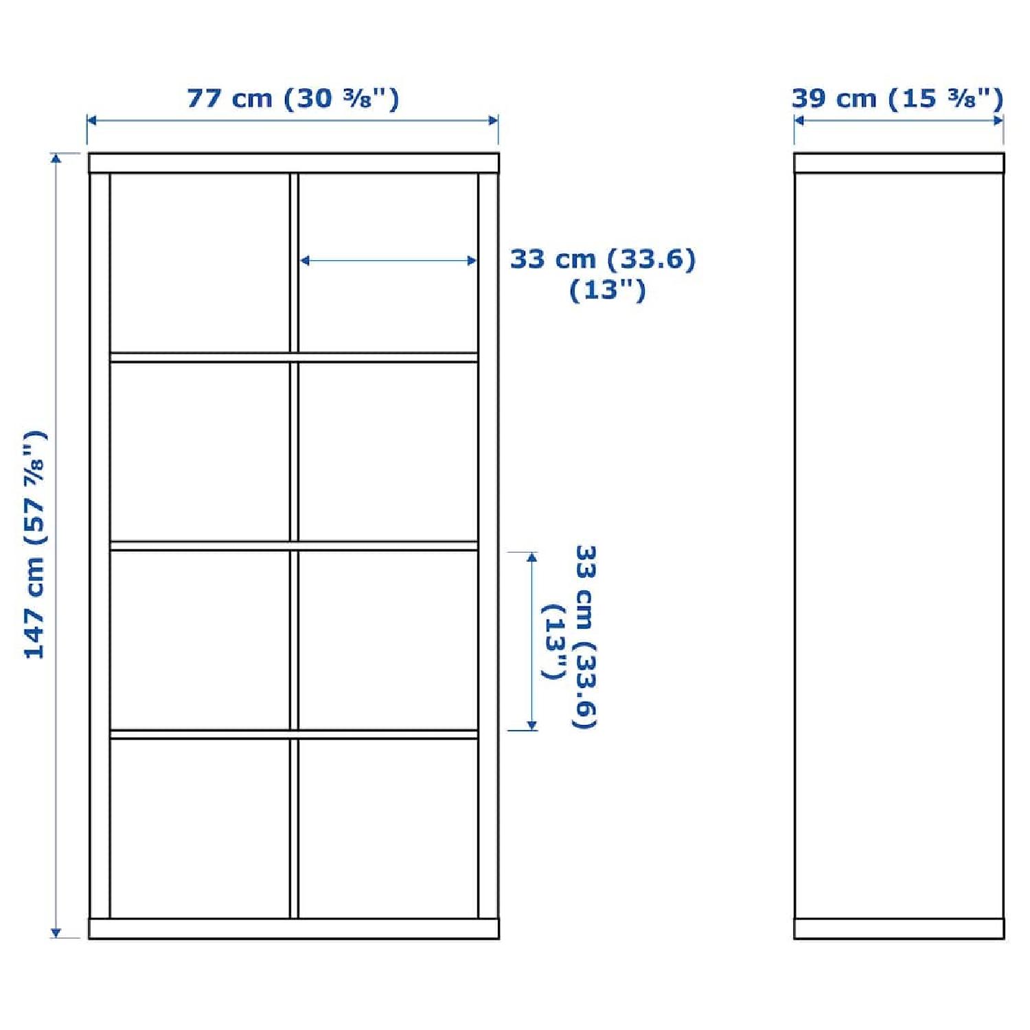 Ikea Kallax Bookshelves/Storage Shelf Units - image-2