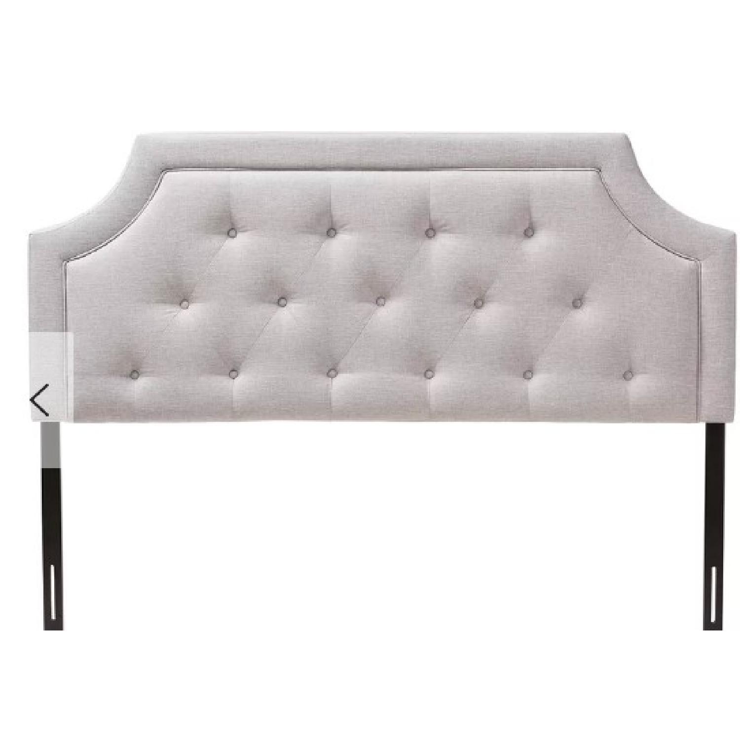 Andover Mills Hermione Upholstered Panel Headboard AptDeco