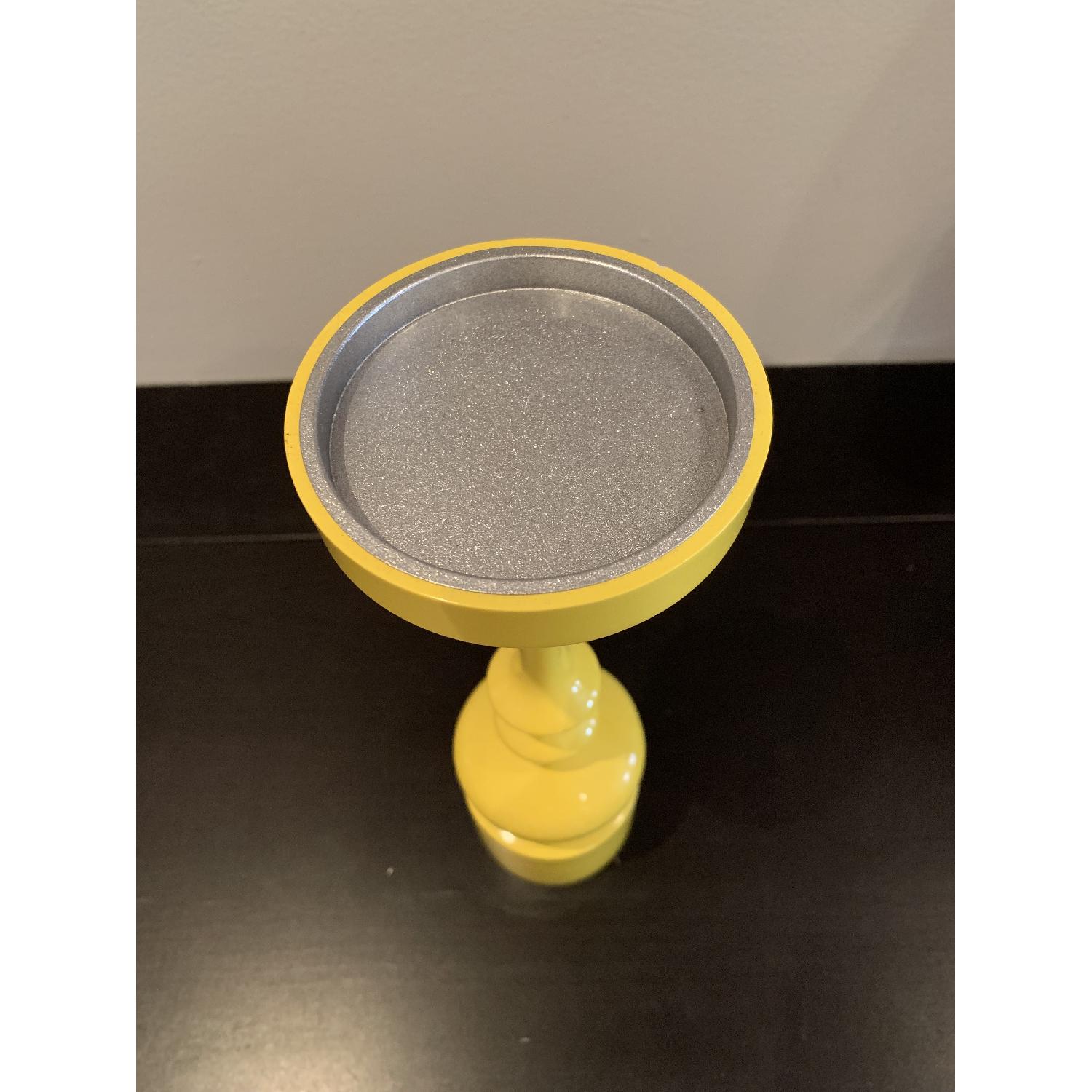 West Elm Yellow Candlestick - image-2