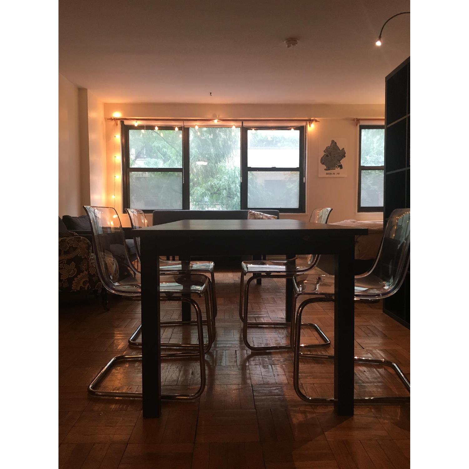 Ikea Tobias Clear Chairs - AptDeco