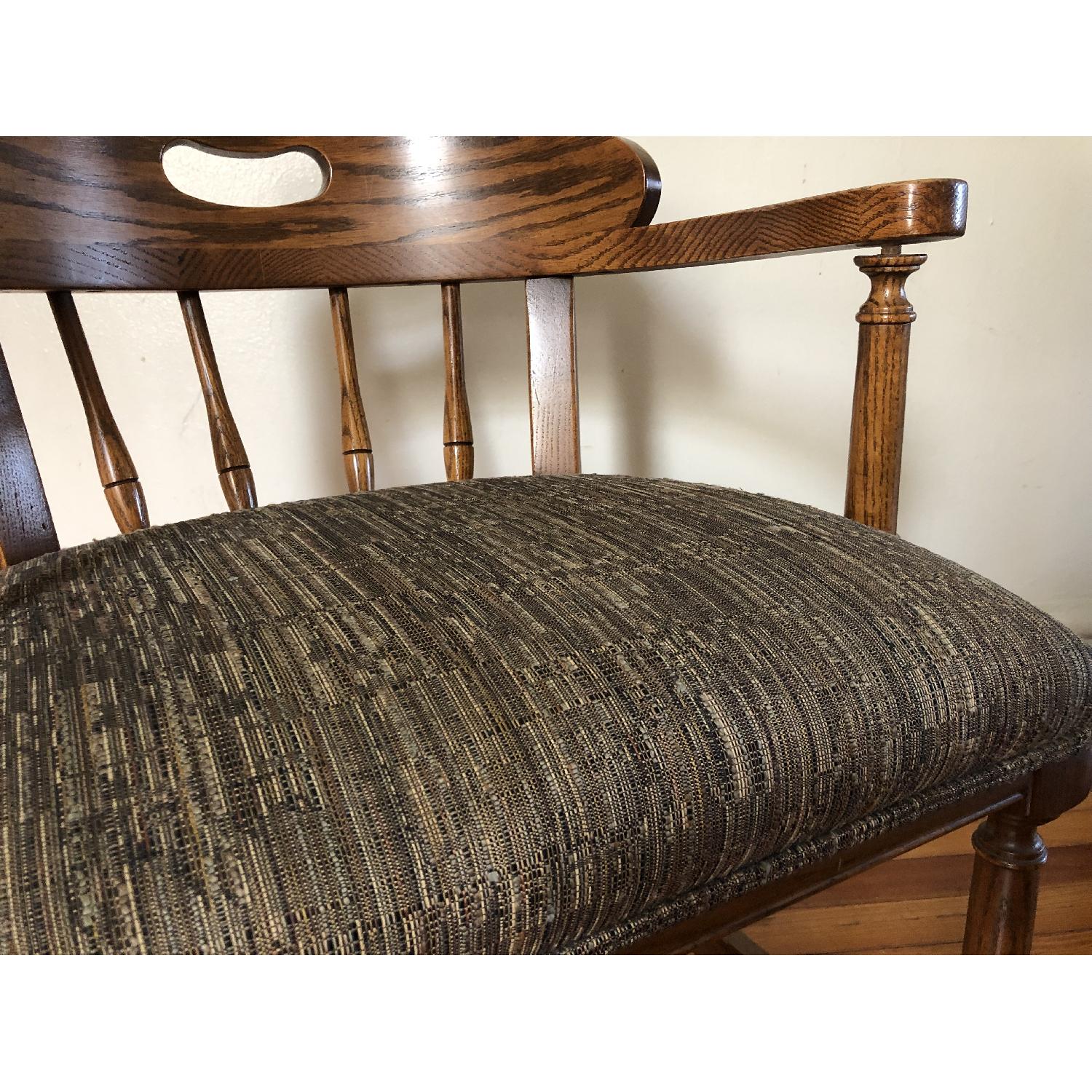 Vintage Captains Chair w/ Casters - image-5